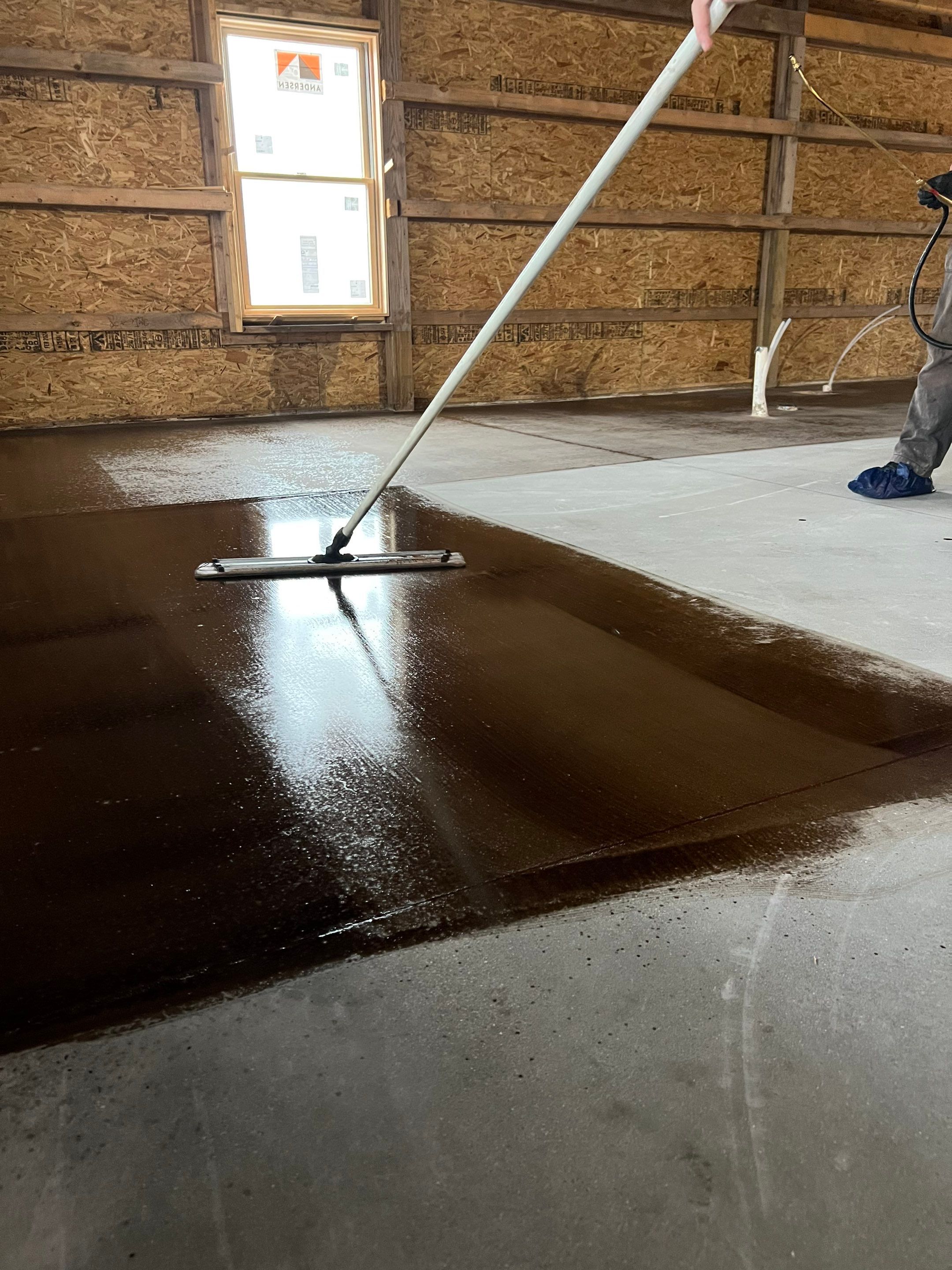 Concrete Polishing Transformation by Gordon Painting