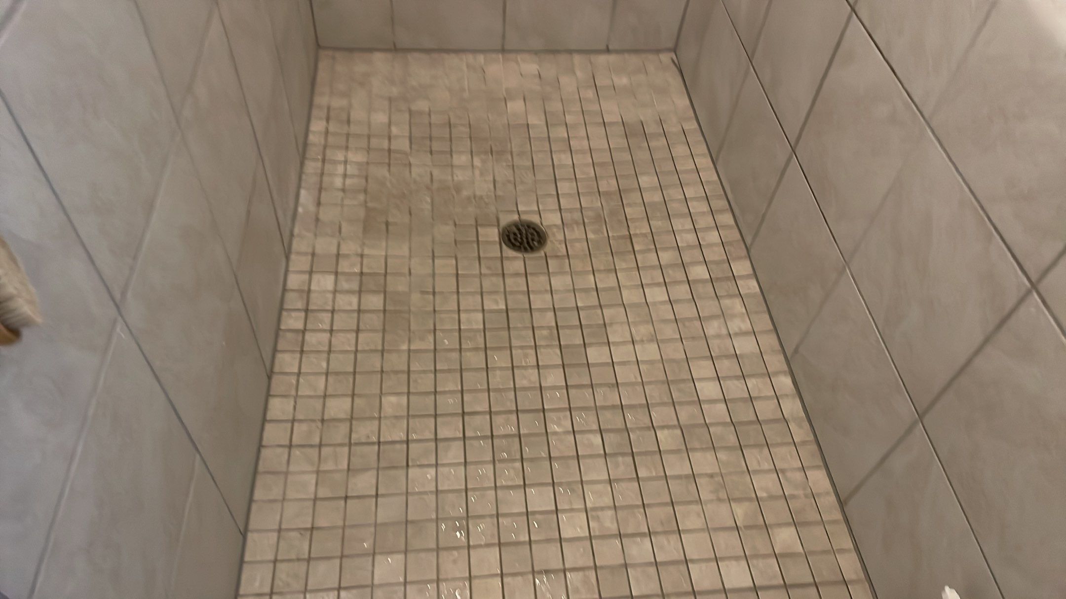 Bathroom Remodel using Decorative Tile by Footprints Floors of Coastal Carolina