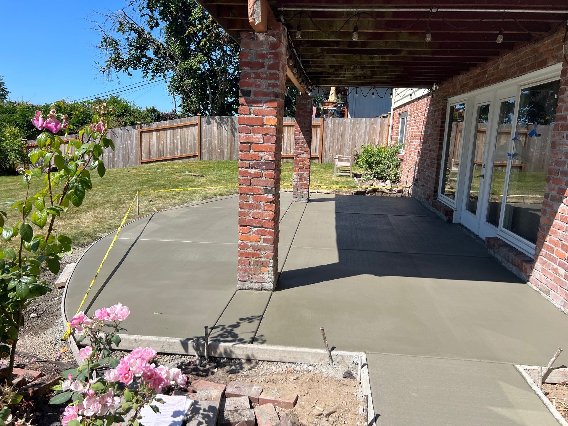 Susan | Concrete Patio by Jireh Asphalt & Concrete Inc 