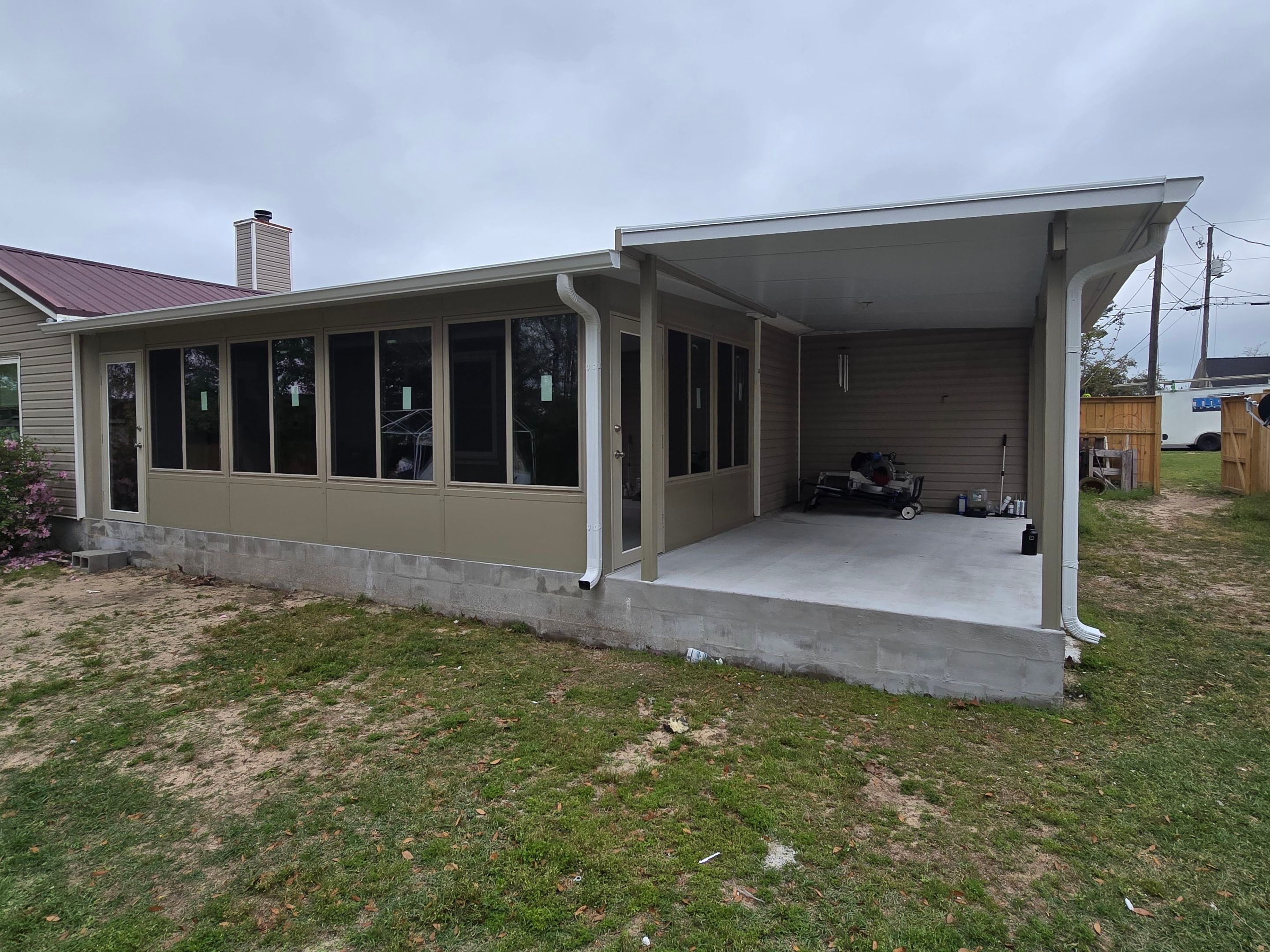 Glass Room & Patio Cover in Crestview by Titan Sunrooms