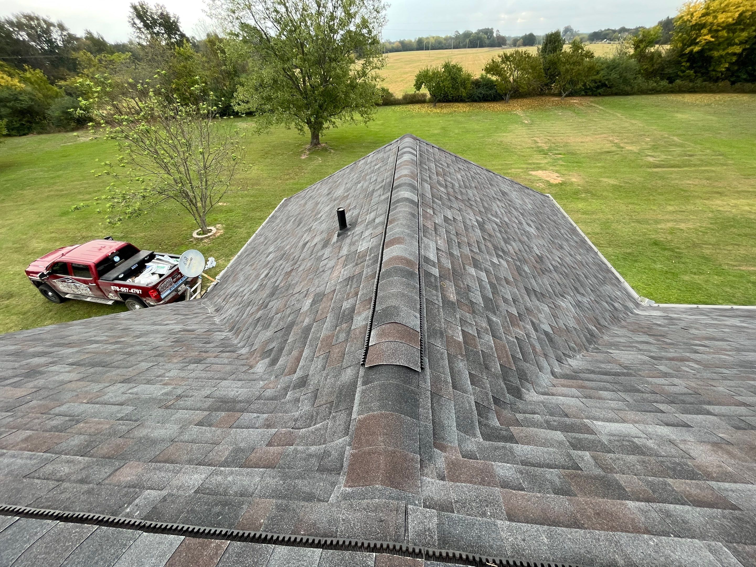 Residential Roofing Repair using Malarkey Vista: Black Oak by Hostetler Roofing