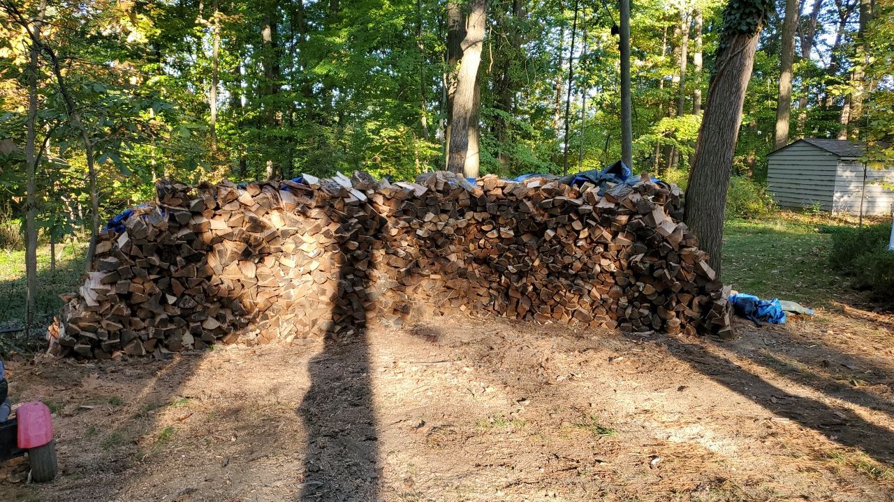 Firewood Delivery  using Seasoned Firewood by Mike Jones & Sons Tree Service LLC 