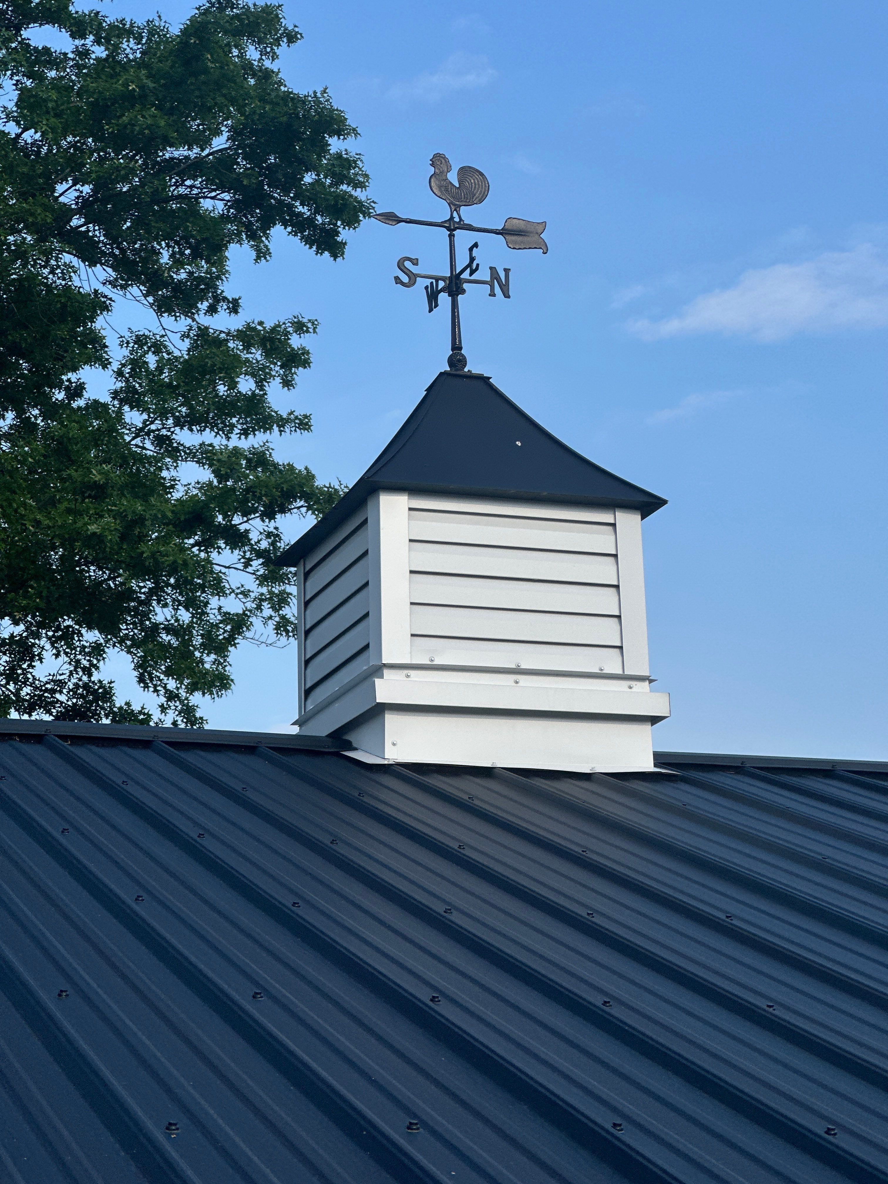 Metal Roof, Soffit and Fascia and siding by Esh Builders