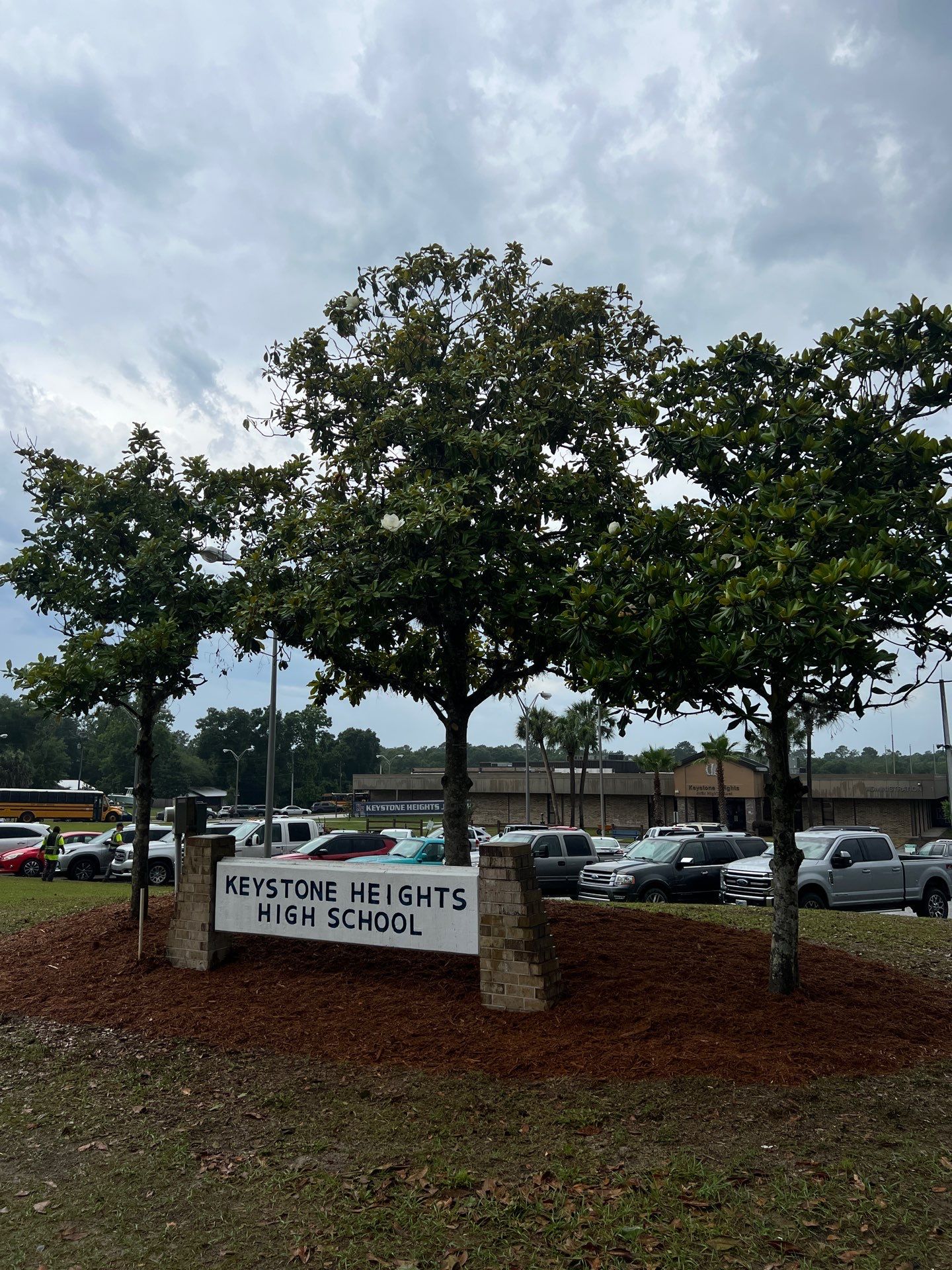 Landscape Install | Keystone Heights HS by ProGreen Services