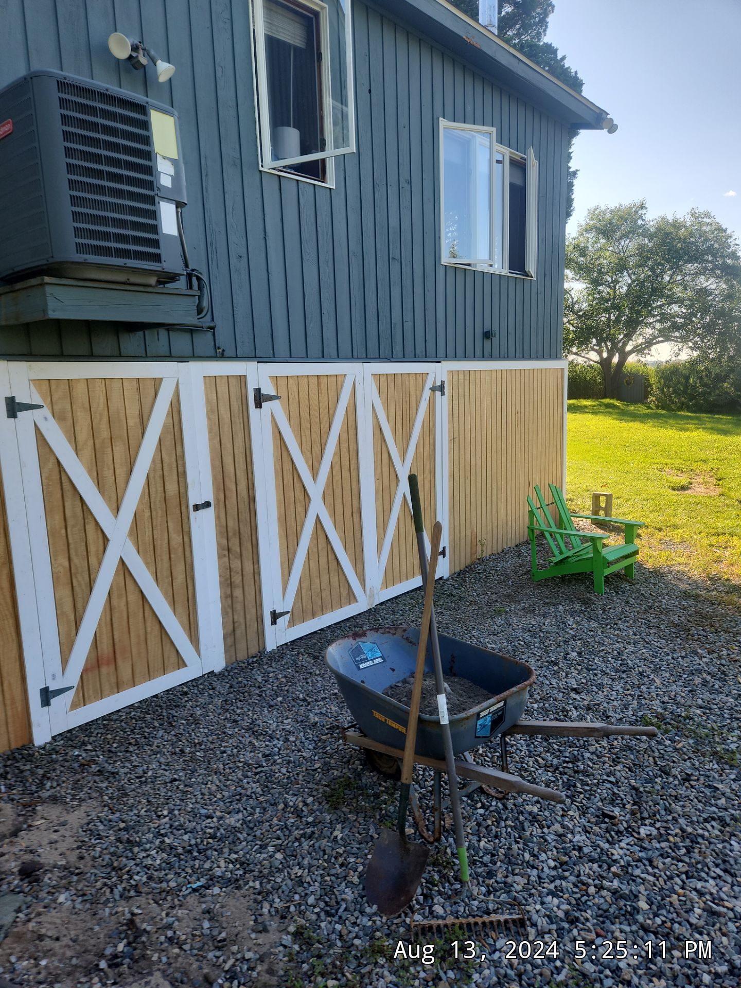 Siding Repair using New wood siding using T1-11 by A Plus Exterior