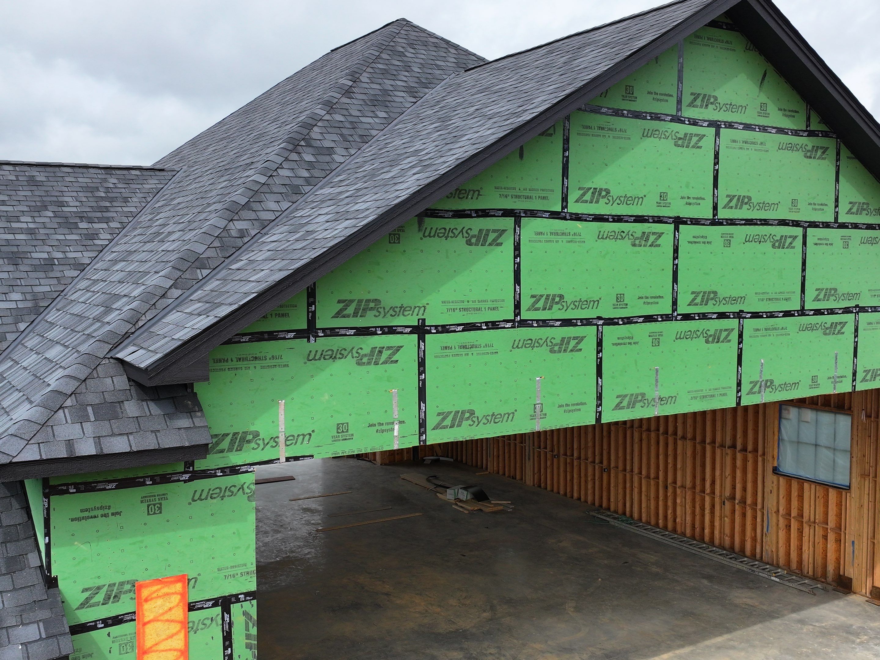 Lake Road New Construction - Belmont by Omnia Roofing