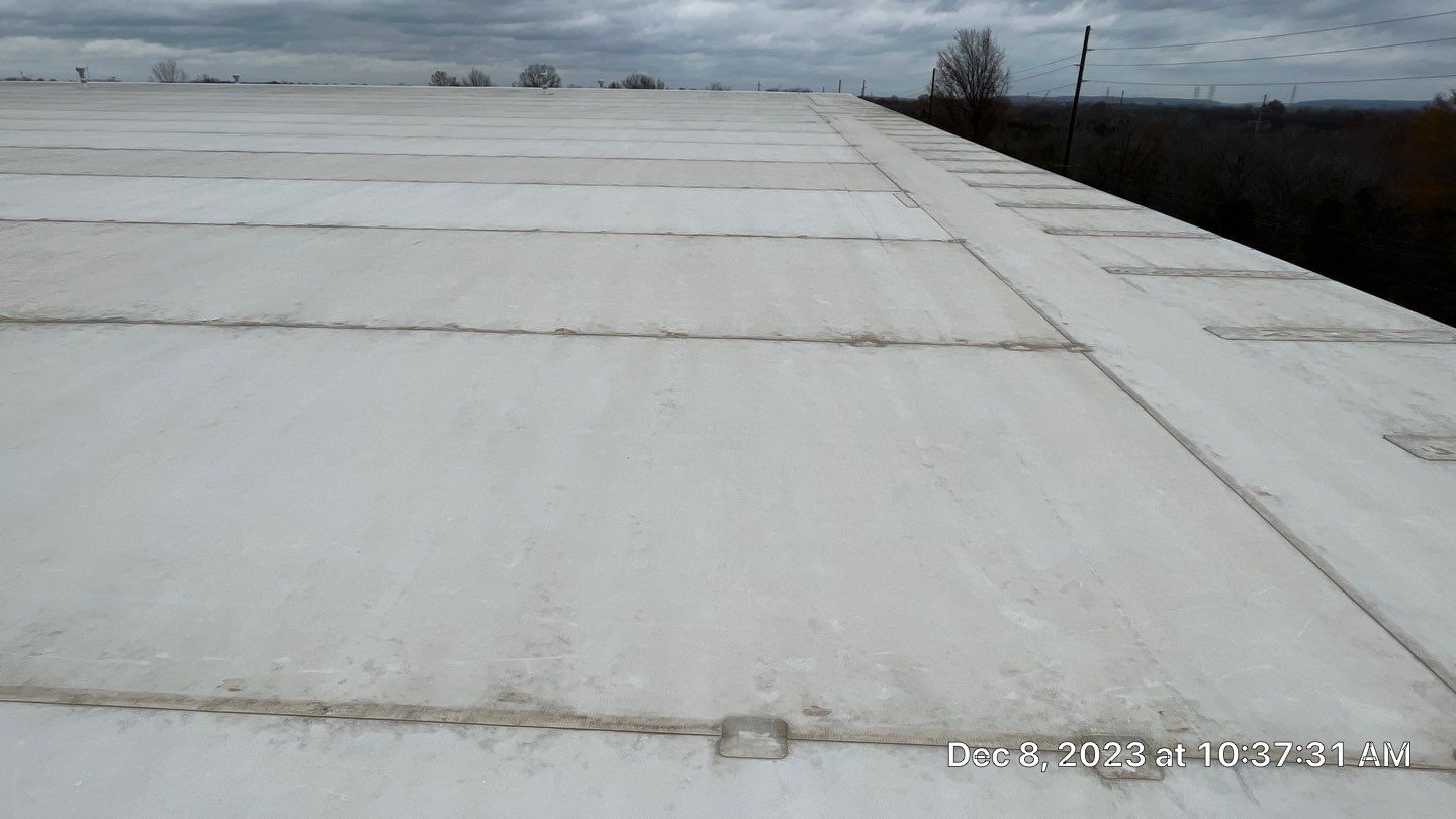 Project in Muskogee by Decor Roofing & Restoration