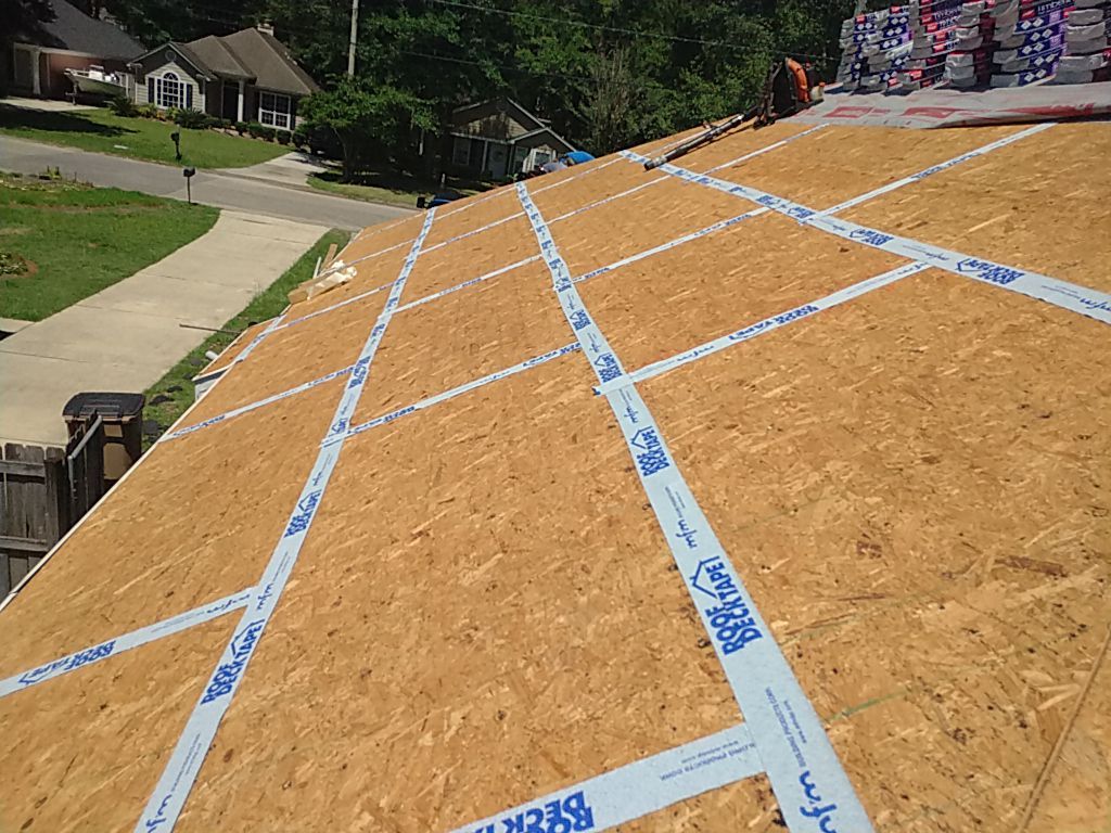 Residential Roofing Installation using Roof Replacement by American Roofing & Construction LLC