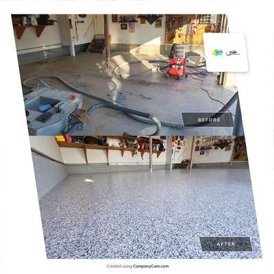 Garage Floor Coating using Penntek