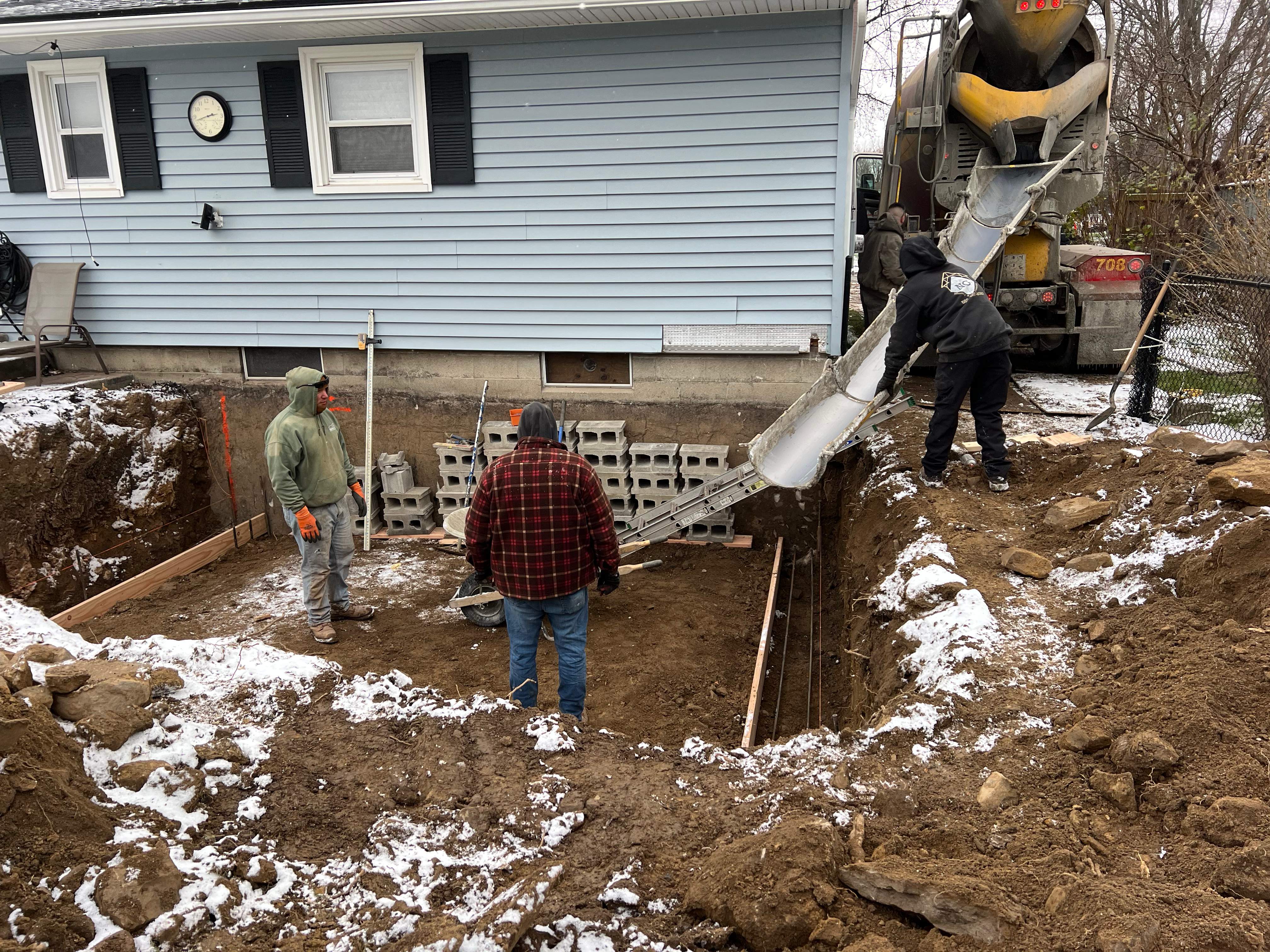 Block Foundation Addition  by NG Masonry & Construction LLC