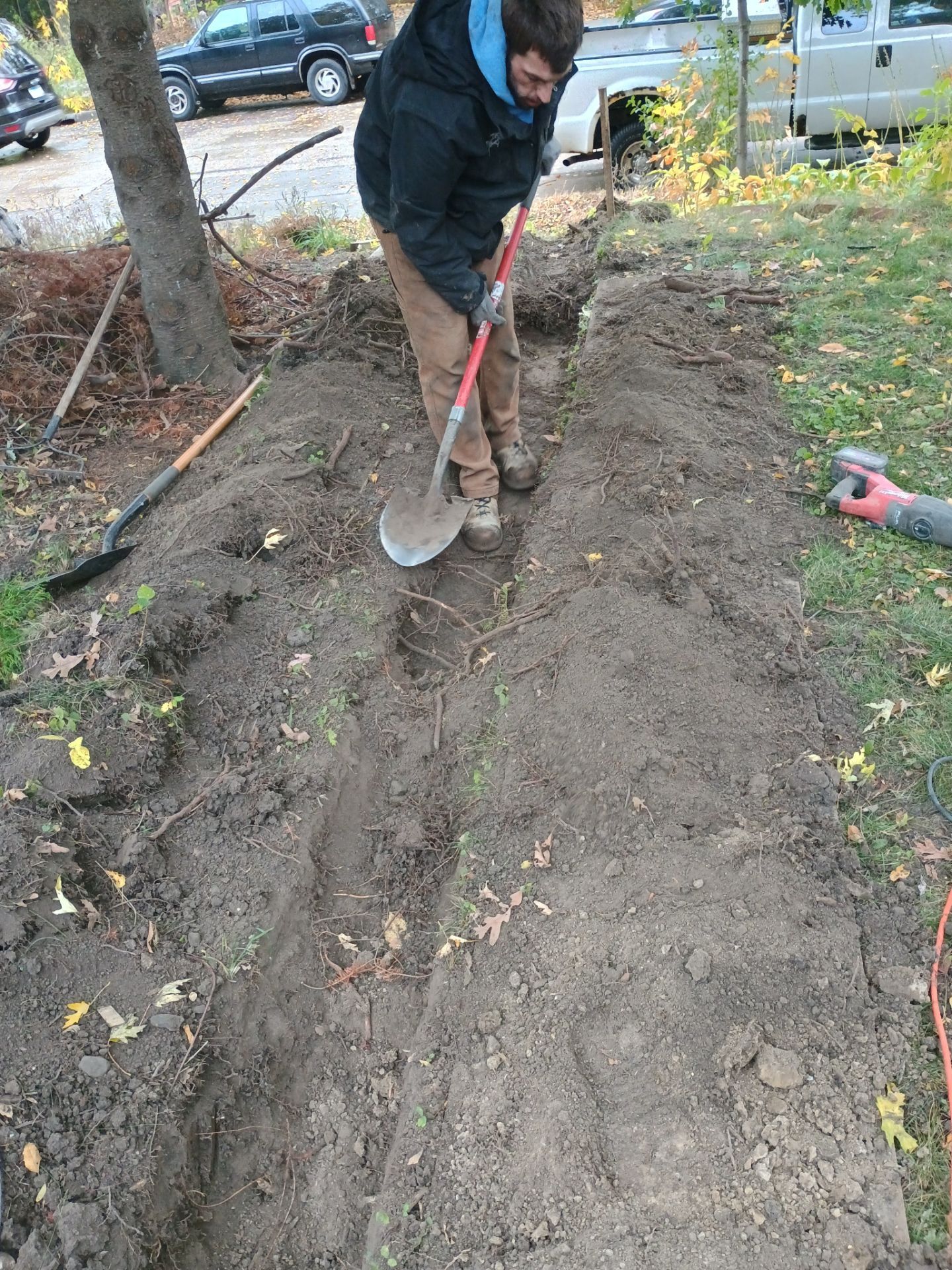 A French Drain for Maya by Waterproofing Northeast