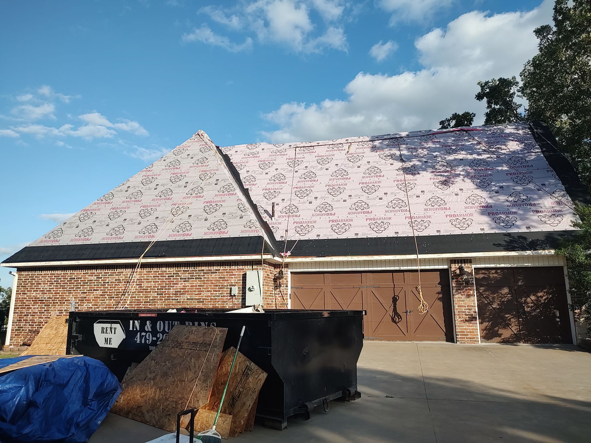 Roof replacement w/code upgrades all paid by Insurance. by In & Out Construction & Remodeling, LLC