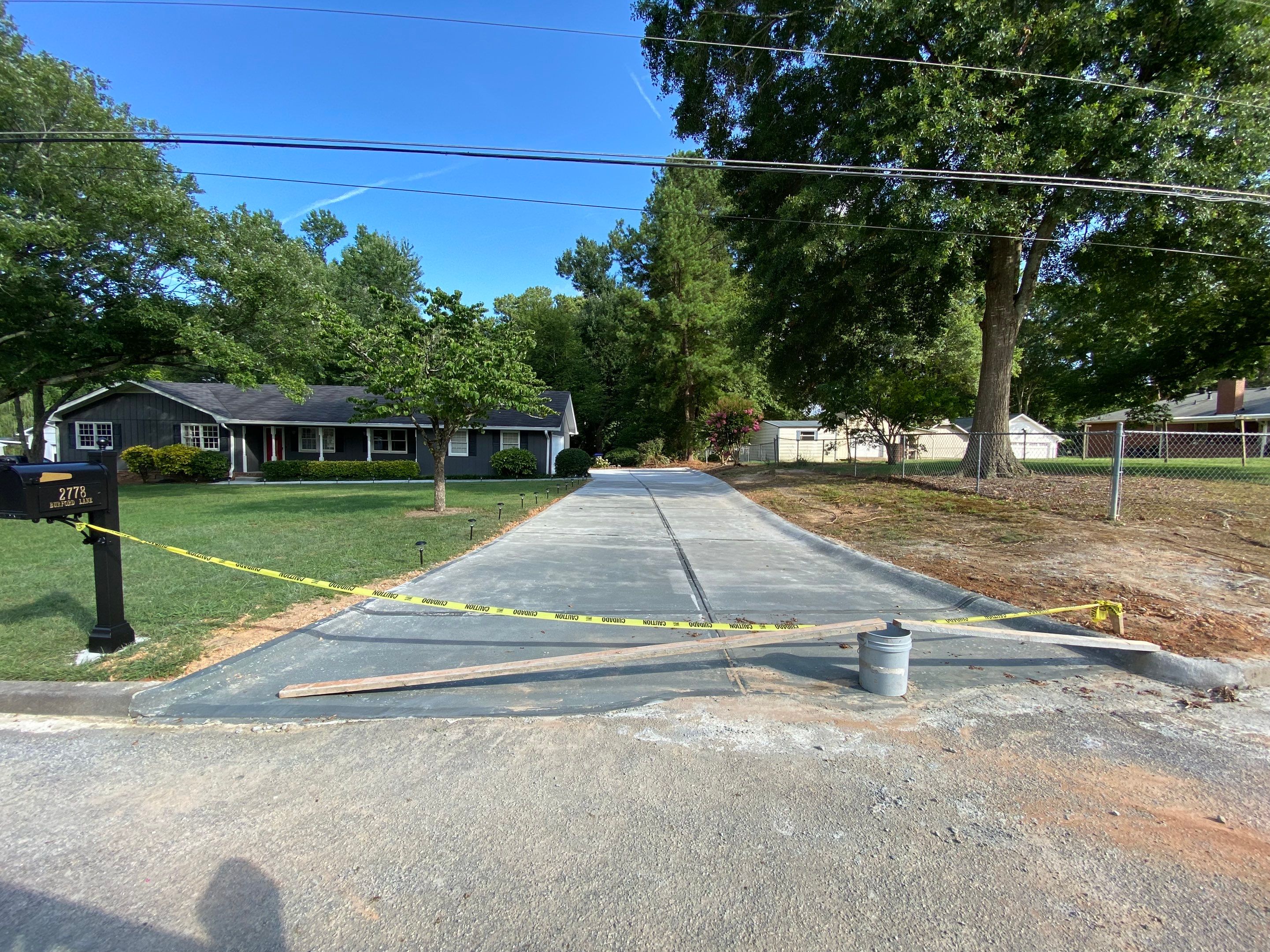 Driveway Replacement and New Concrete Walkway in Snellville by Swift Home Renovations 