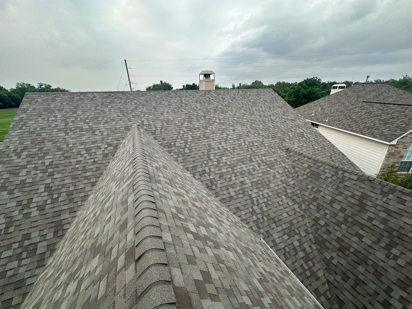 Residential Roofing Installation using Owen's Corning Duration (Lifetime) Shingles by Roof Repair Company