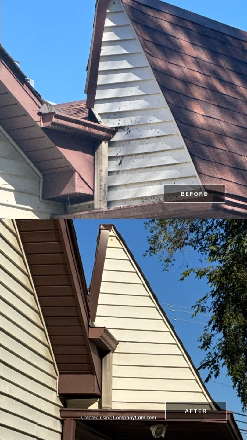 Commercial Building Wash Island Lake 176 & Roberts Rd by Simmons Power & Soft Washing