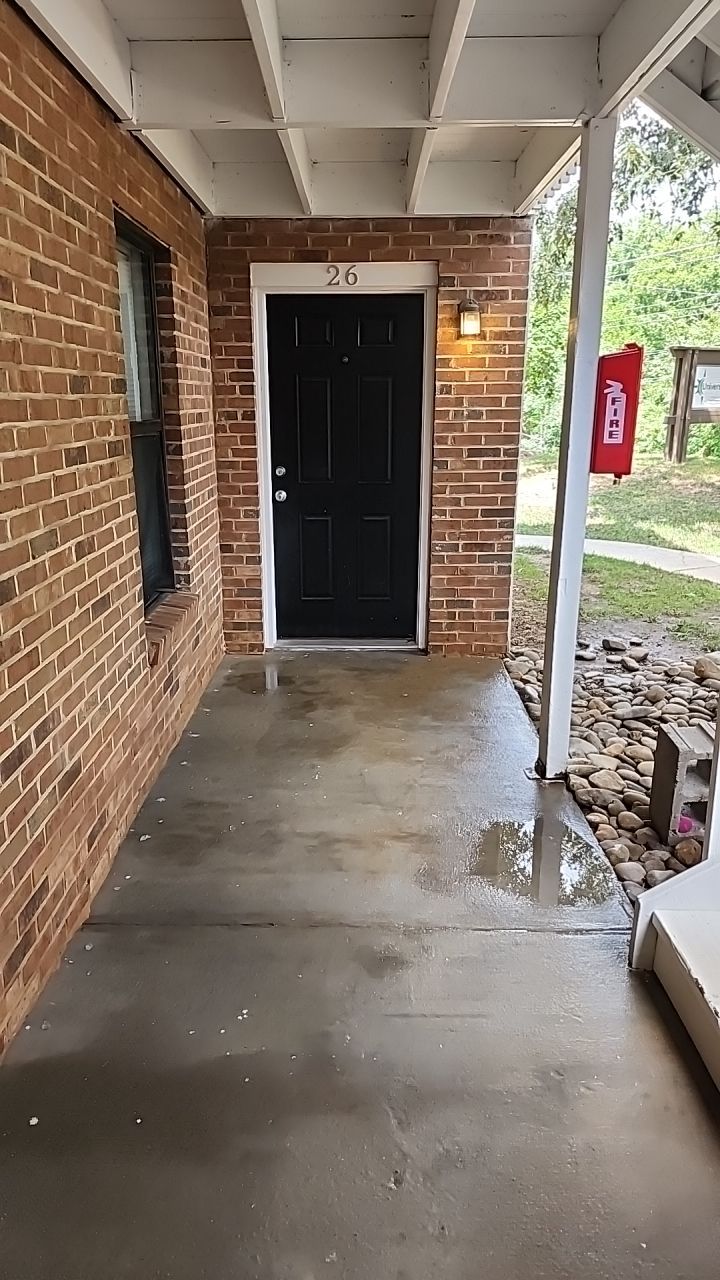 Apartment wash using cleaner by Power Wash Masters LLC