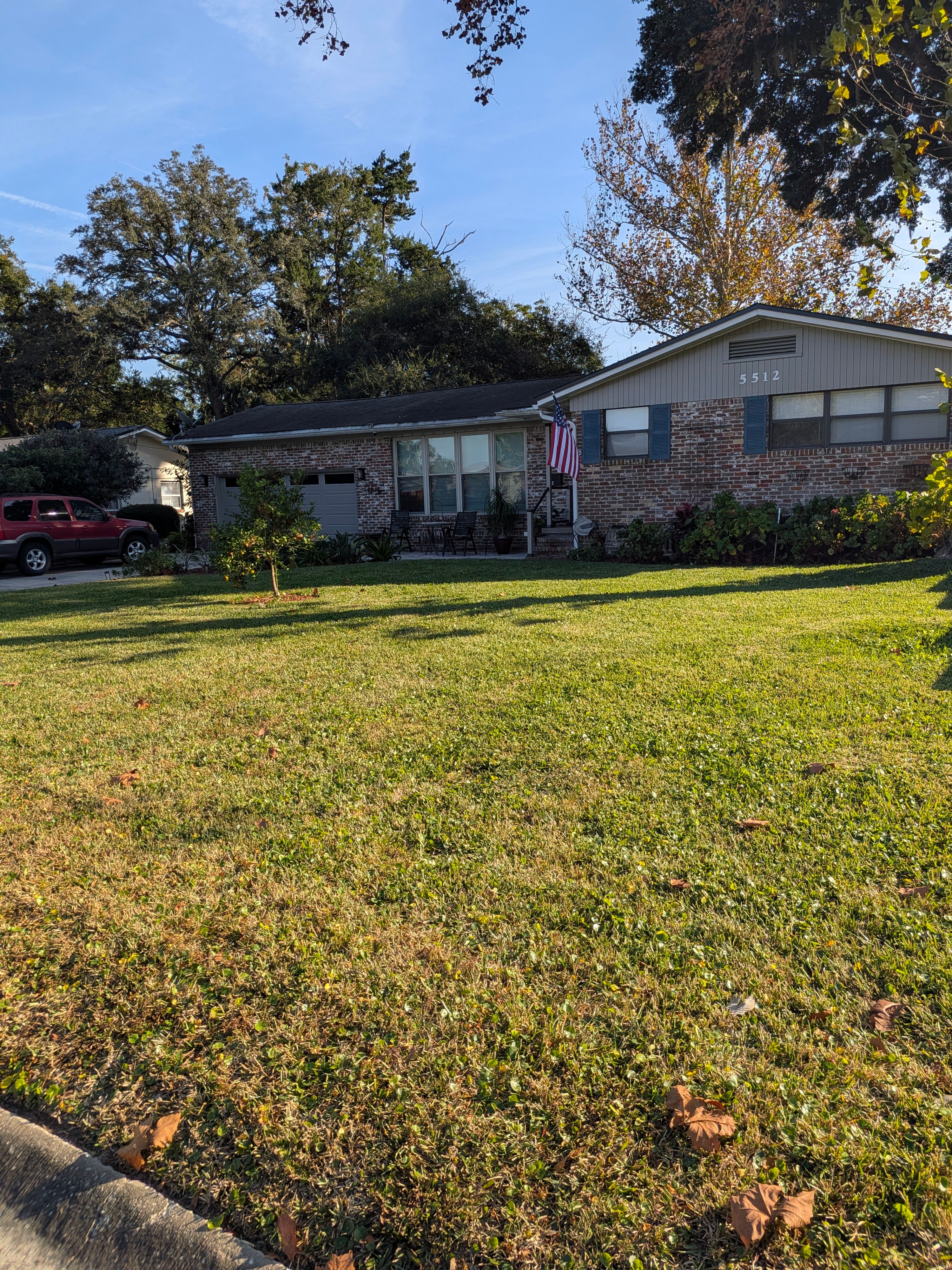 Large-Scale Leaf Removal & Property Cleanup — Jacksonville, FL (Arlington Area) by Harmoni Home Services