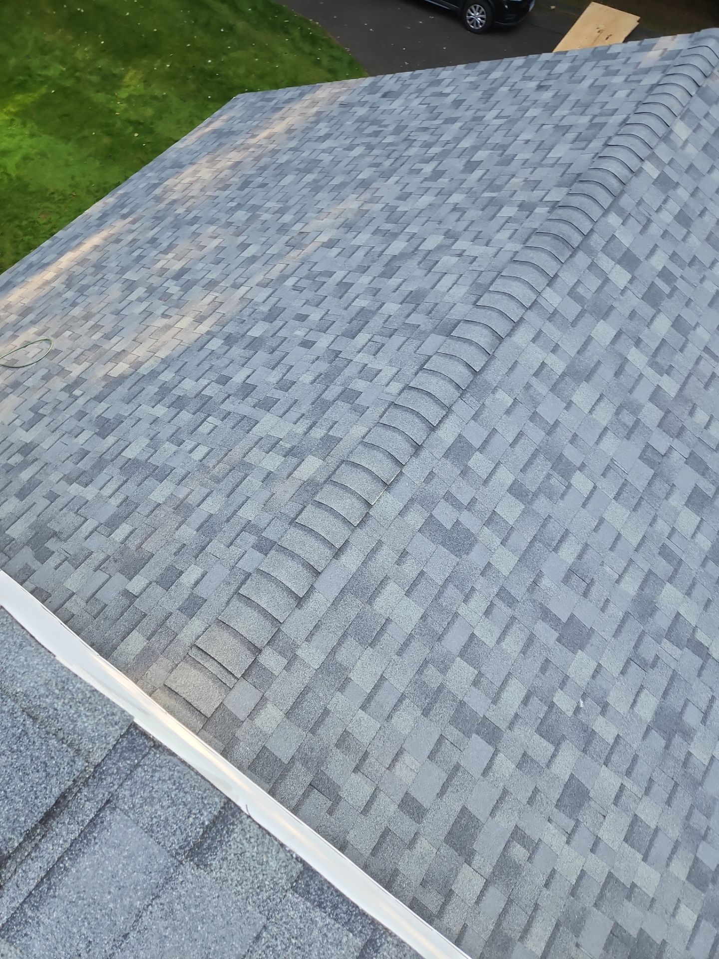 Residential Roofing Installation using Owens Corning TruDefinition Duration AR - Estate Gray by A Plus Exterior