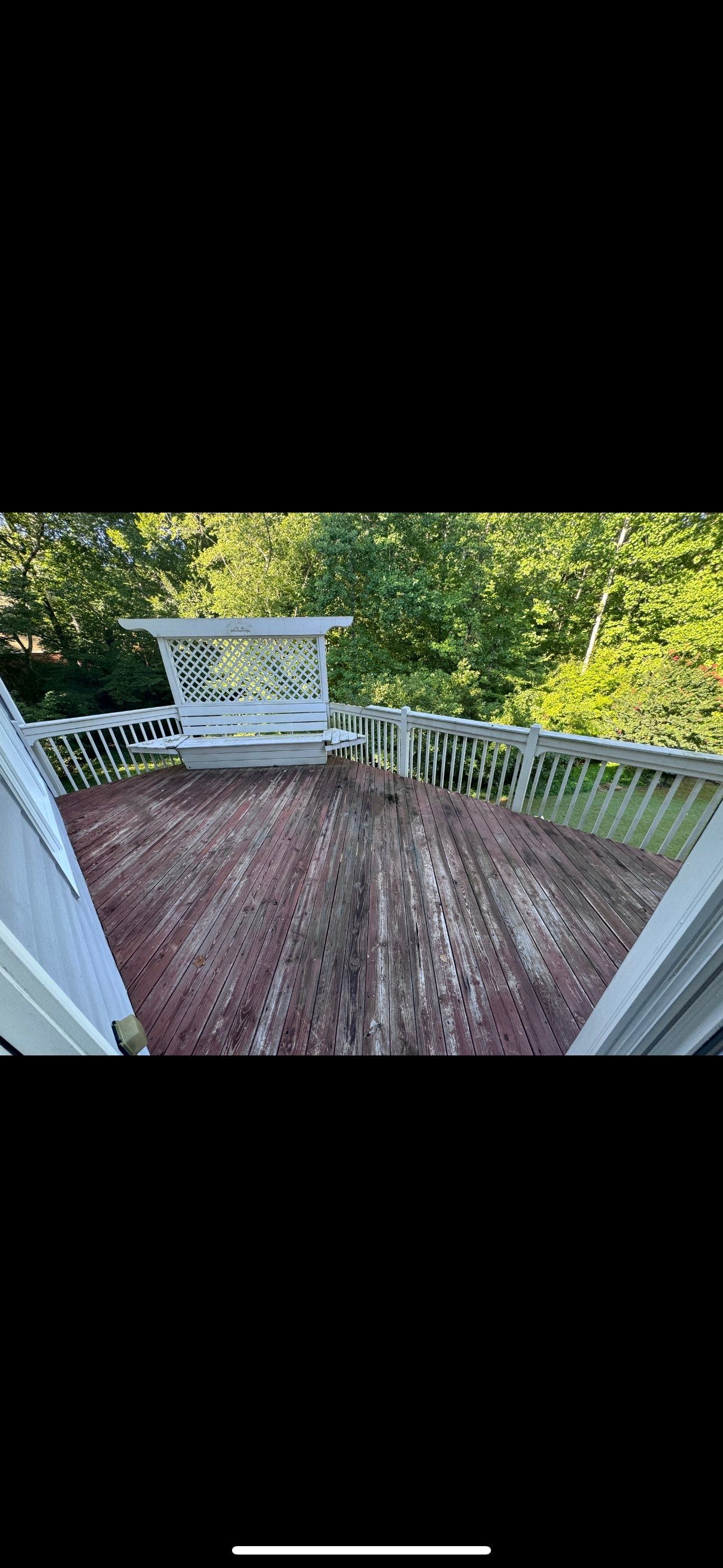 Pressure-Treated Wood Deck Replacement with Metal Balusters in Acworth by Swift Home Renovations