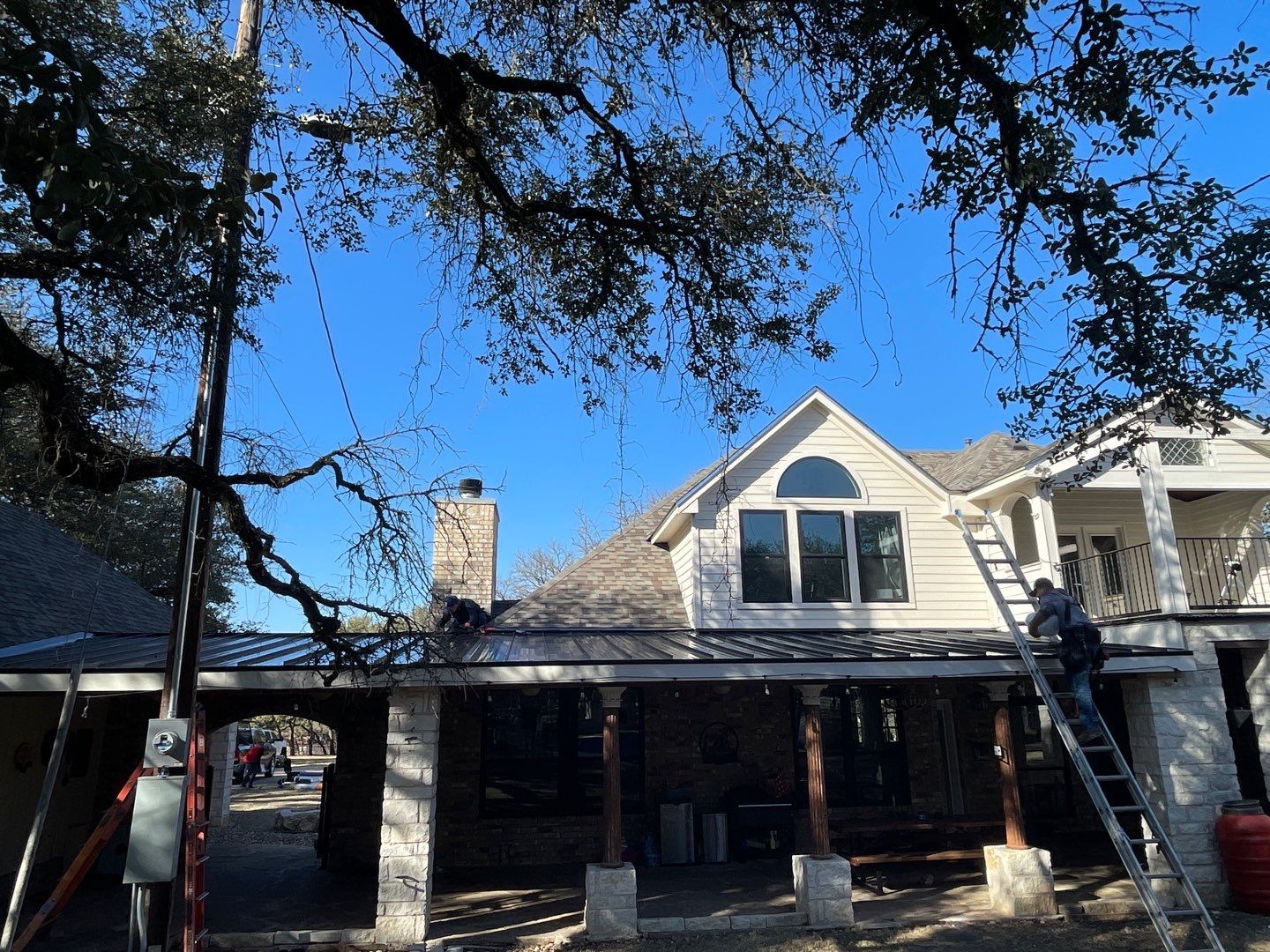 Residential Roof Replacement using Owens Corning Duration by Action Exteriors Austin