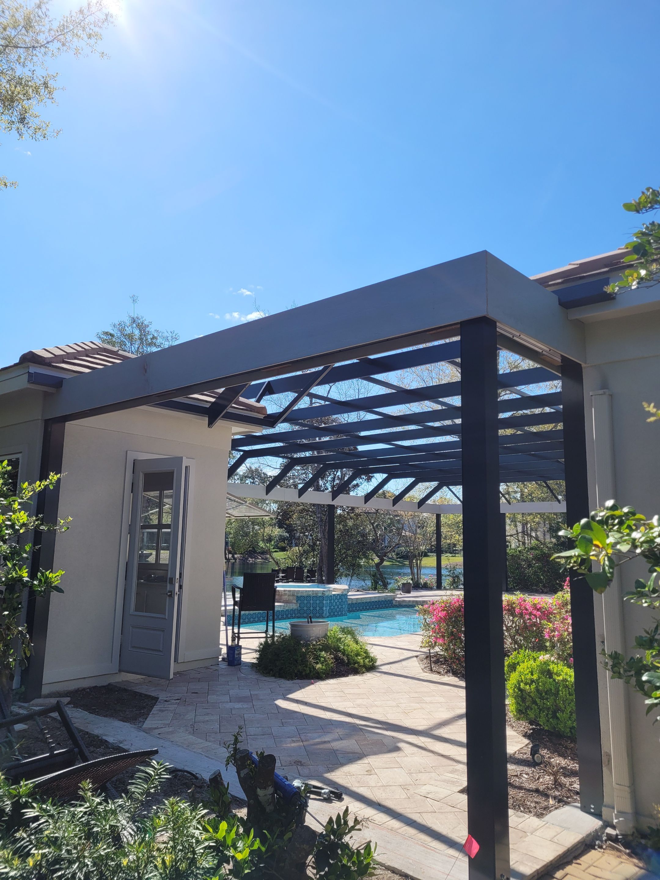 Pool Cover Oasis in Destin by Titan Sunrooms