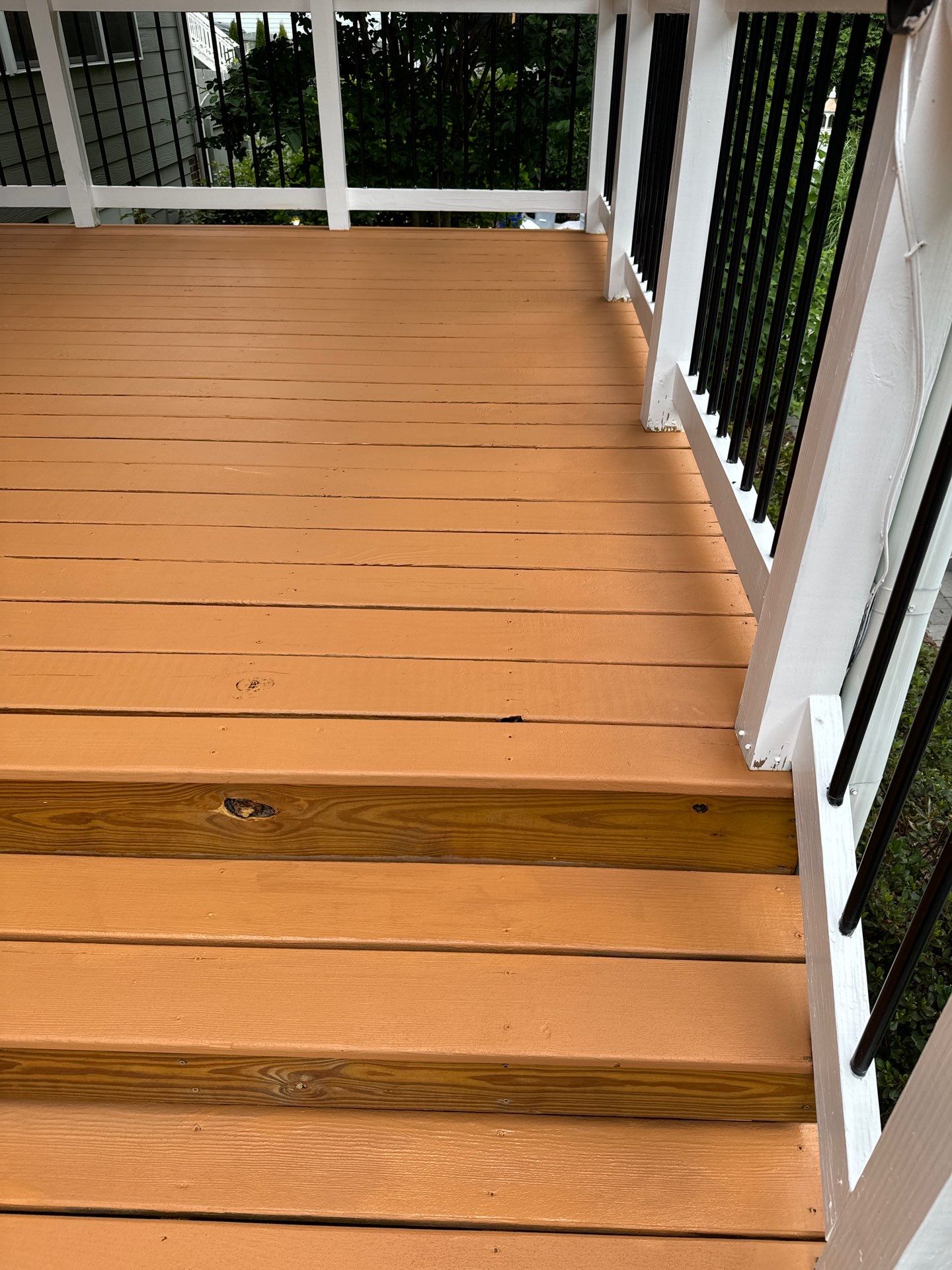 Weathered Deck using AcryFin by DuraSeal