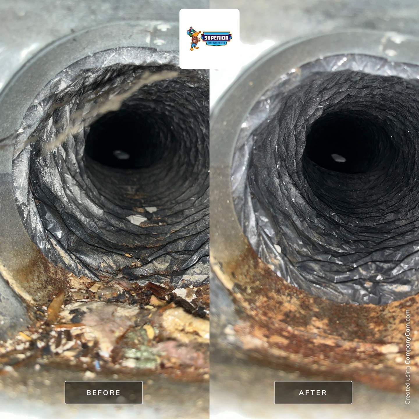Air Duct Cleaning With a Vacuum Truck in New Castle, PA by Superior Air Duct Cleaning
