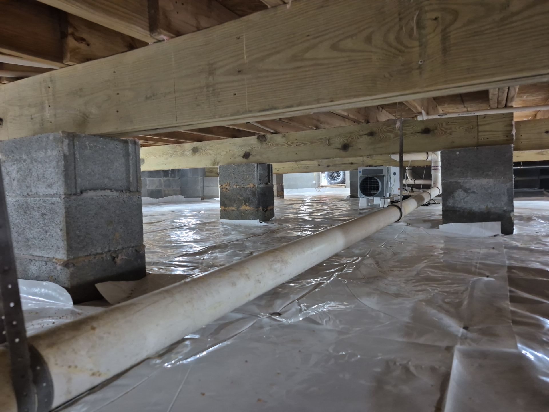 Project in Suffolk by Patriot Crawl Space Repairs