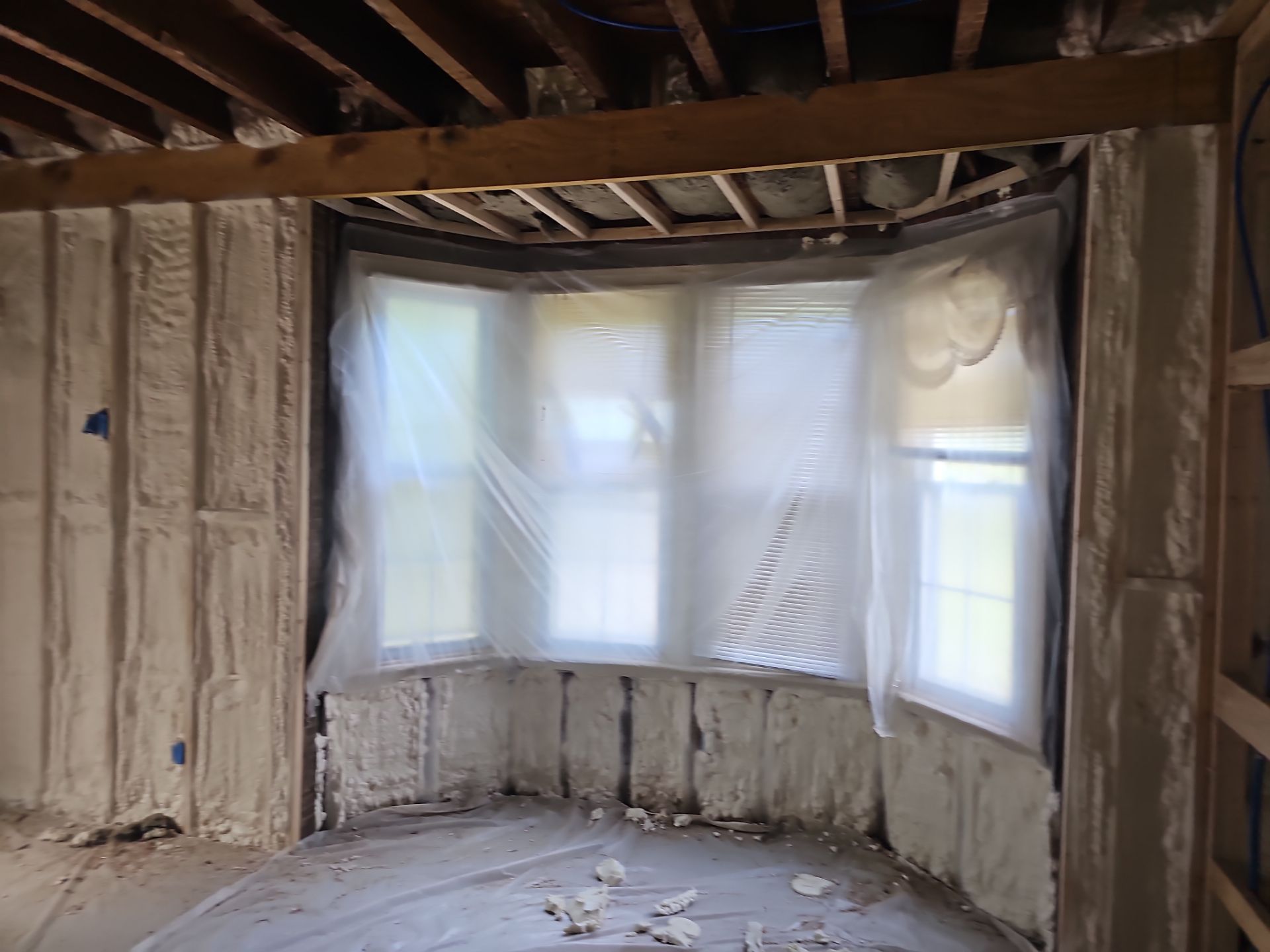 Home Remodel using Closed Cell Spray Foam by NYS Foam & Energy