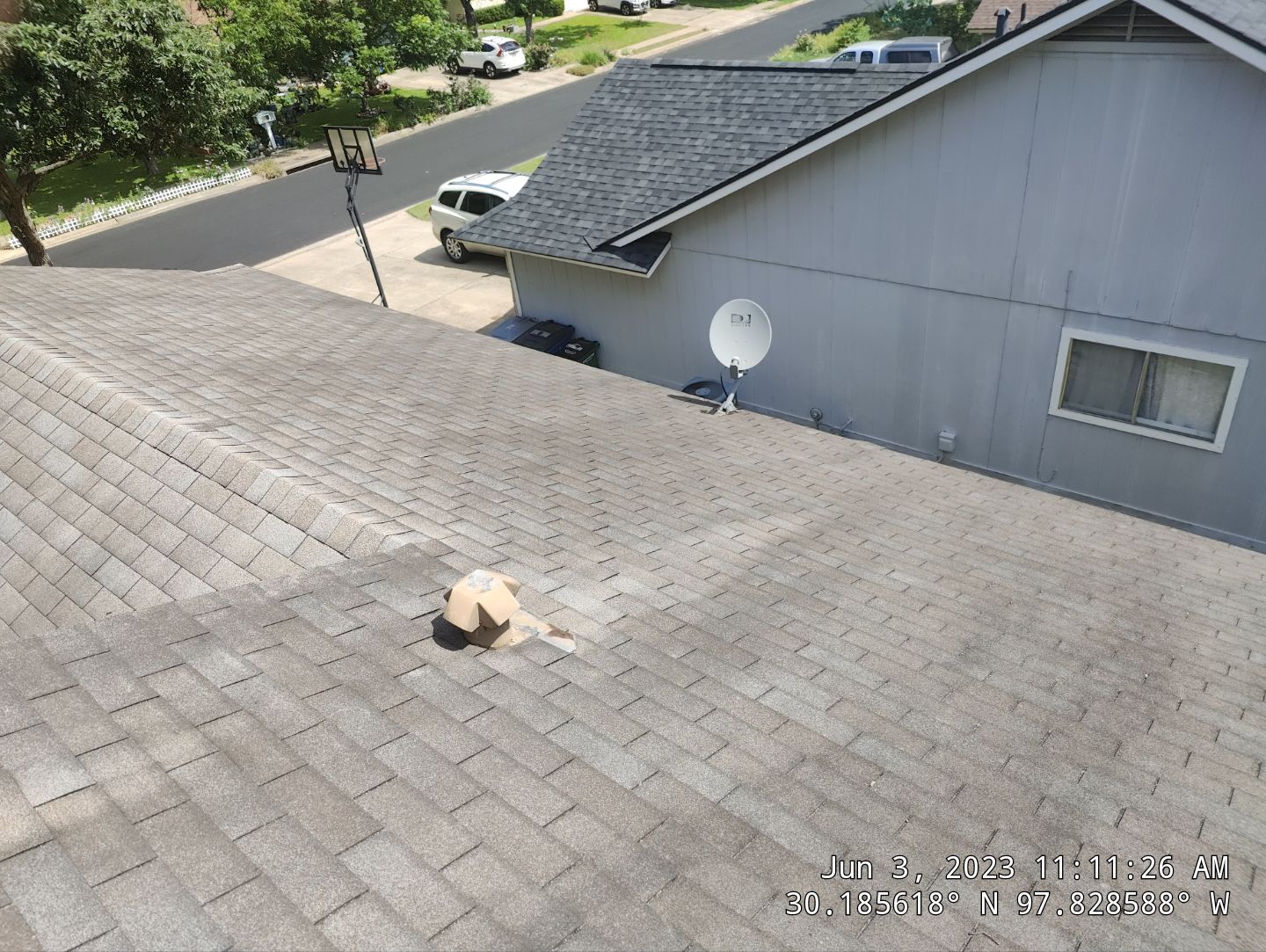 Residential Roofing Installation using Owens Corning Oakridge Estate Grey by DeZign Roofing & Exteriors