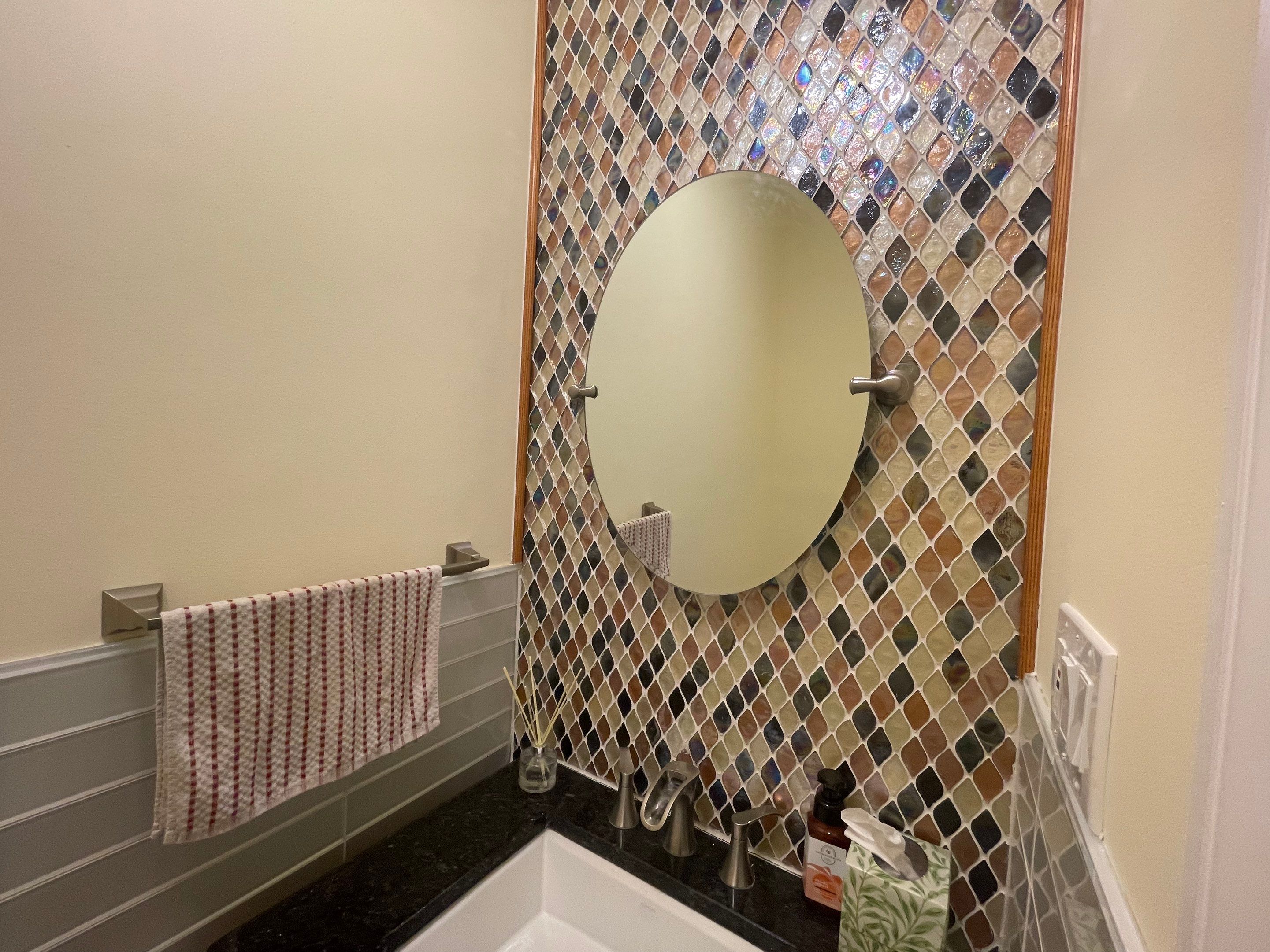 Bathroom Remodel using Tile by Home Concepts Construction
