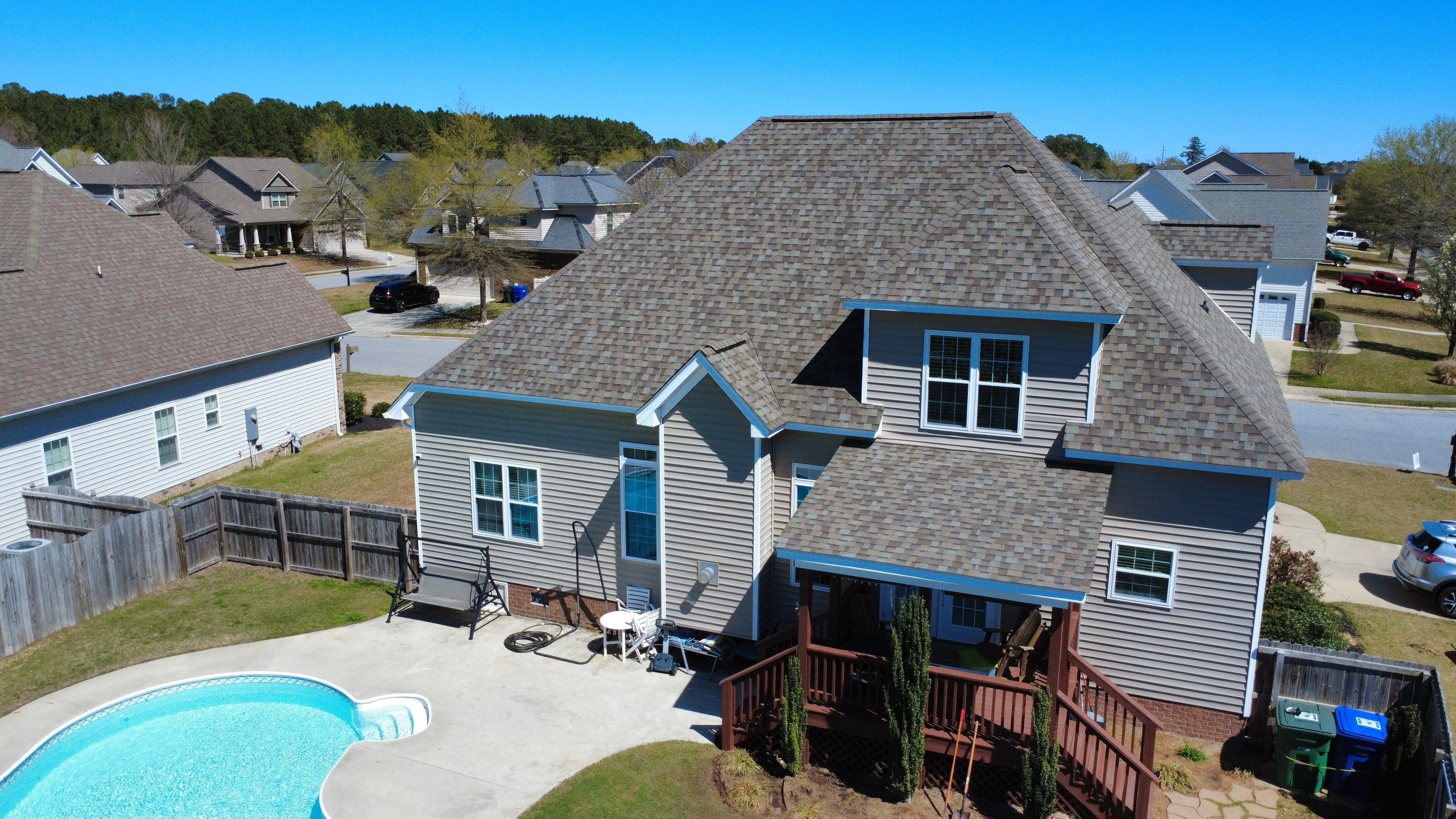 Roof Replacement in Greenville by Roofing Solutions