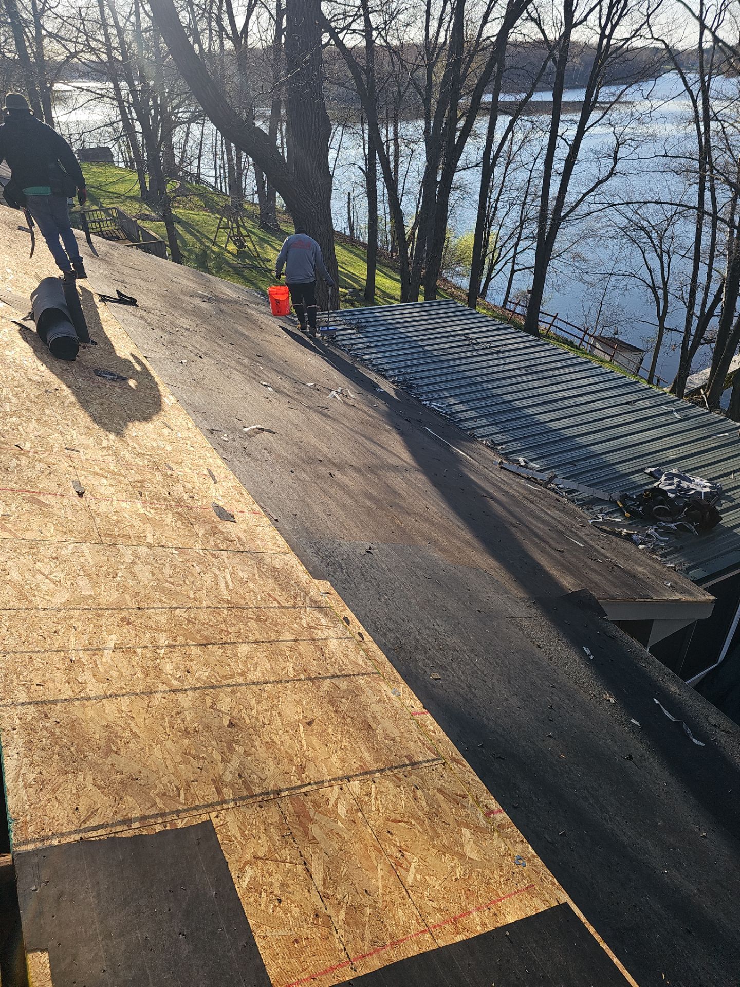 Project in Mora by CoMitted 365 Roofing & Exteriors 