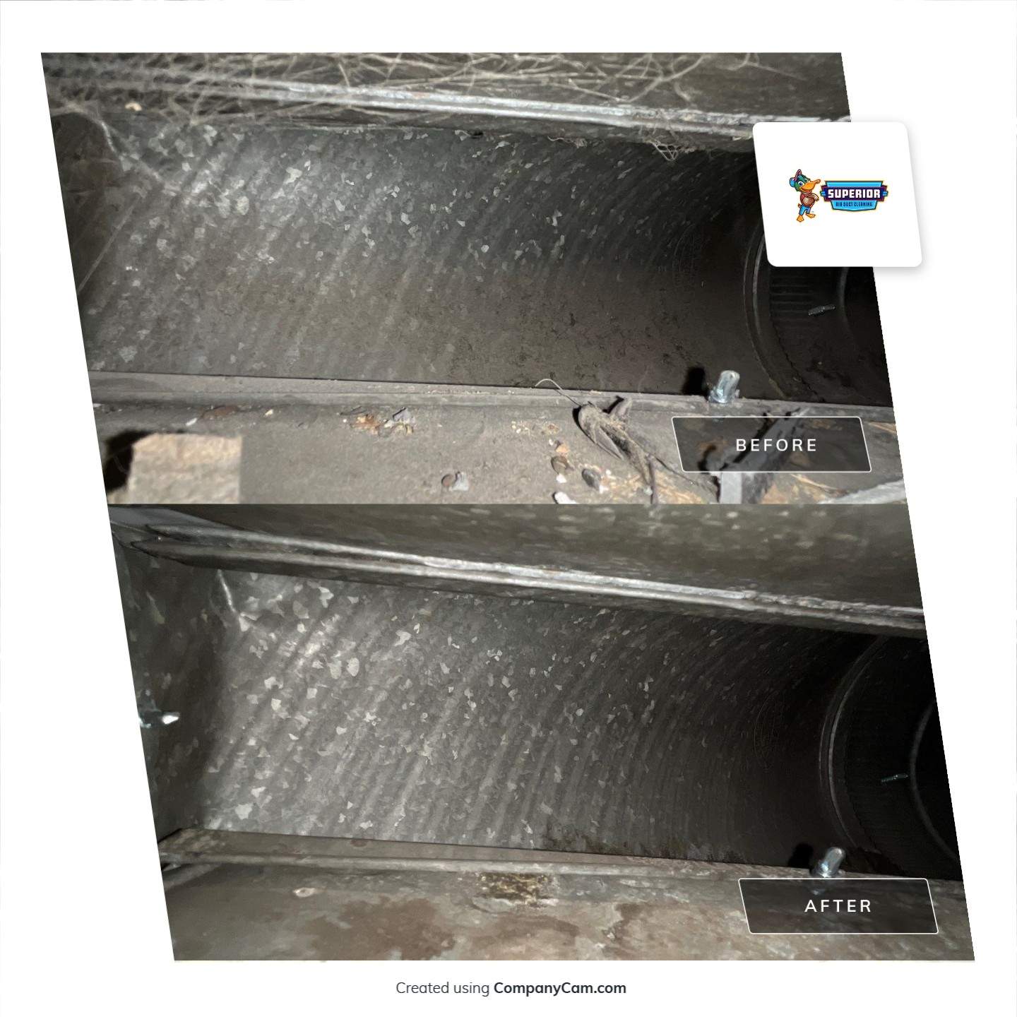 Air Duct Cleaning With a Vacuum Truck in Ellwood City, PA by Superior Air Duct Cleaning