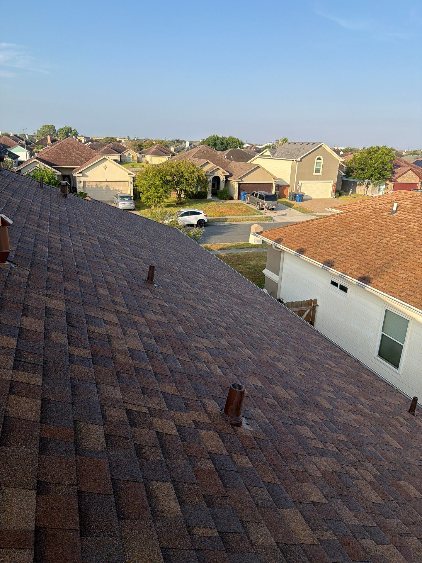 New Roof with better Ventilation  by Bayfront Roofing and Construction