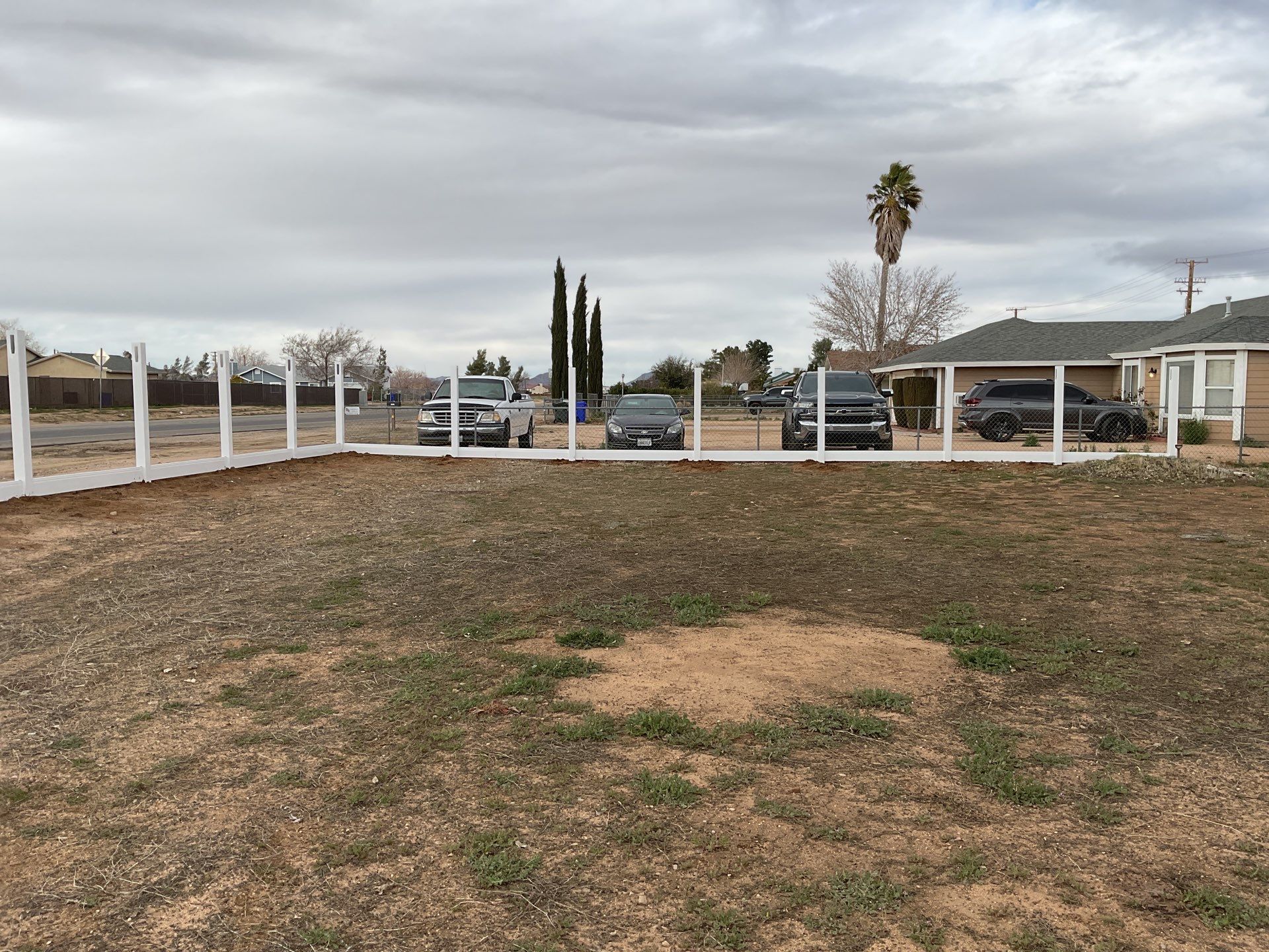 Box picket and privacy vinyl  by Fence Guys Inc. 