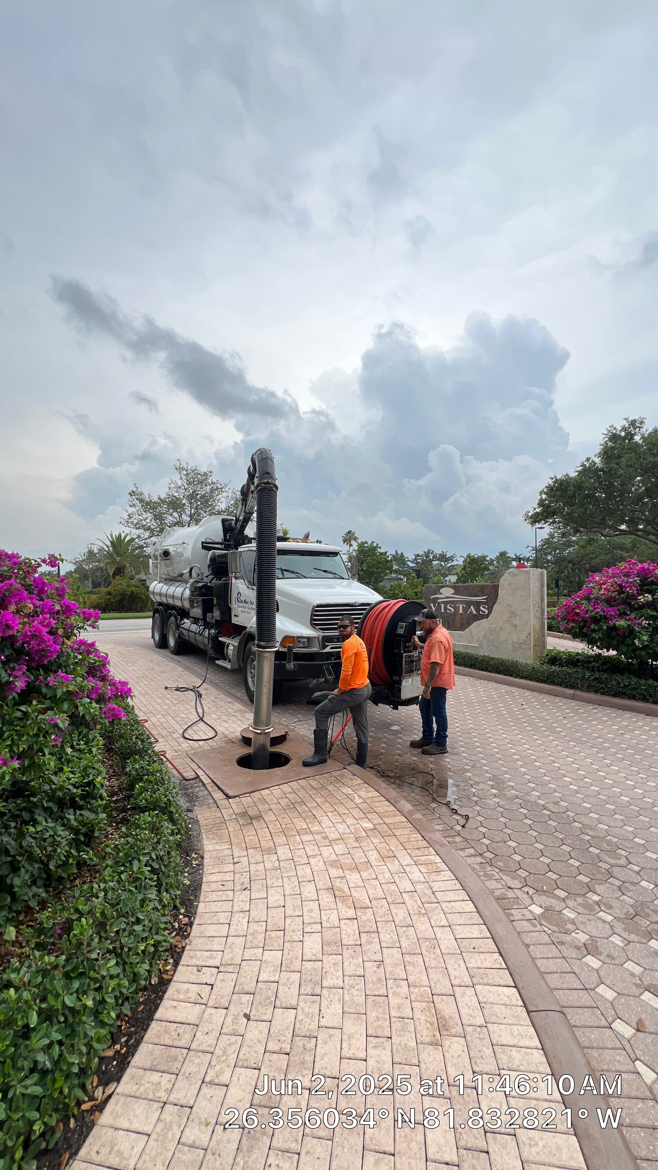 Bonita Bay Condo Stormwater System Cleaning by APS Power & Water