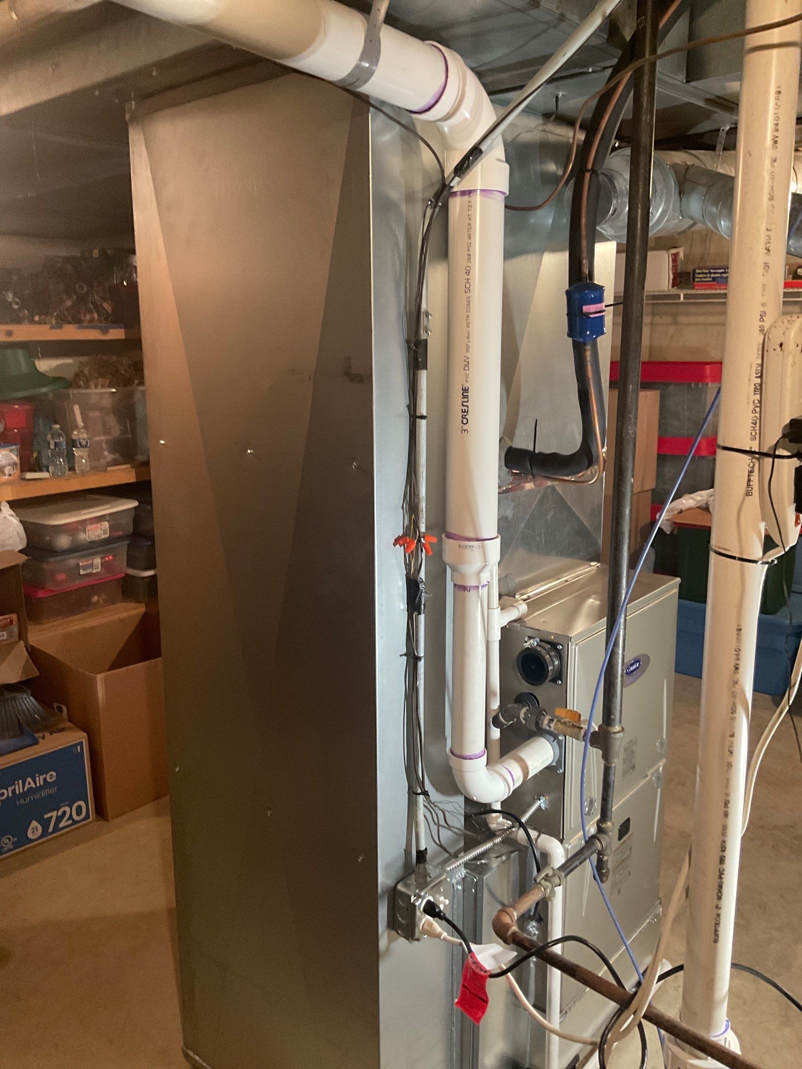 Furnace Installation using Carrier by GSHA Services LTD