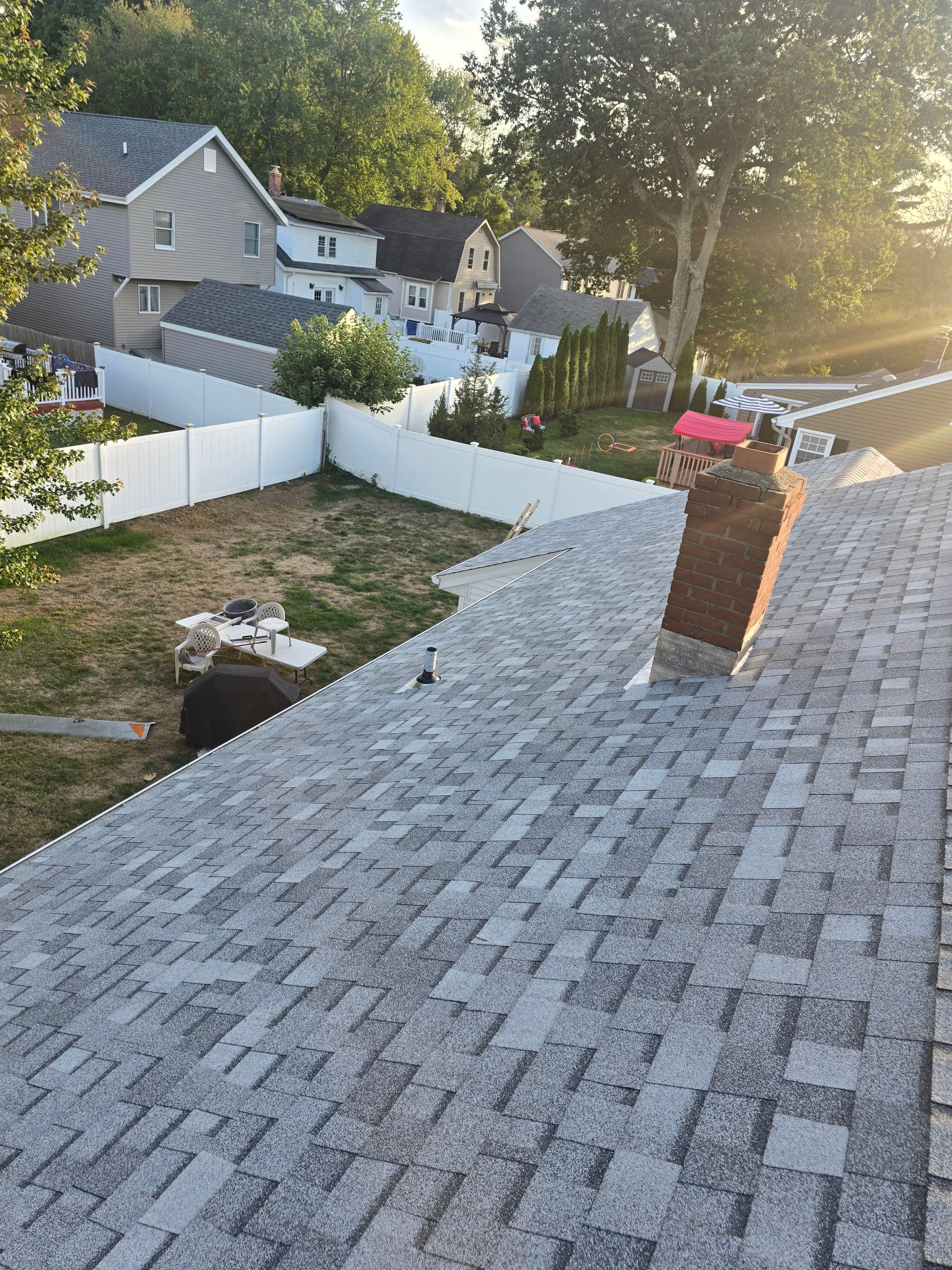 Residential Roofing Installation using Owens Corning TruDefinition Duration Sierra Gray by A Plus Exterior