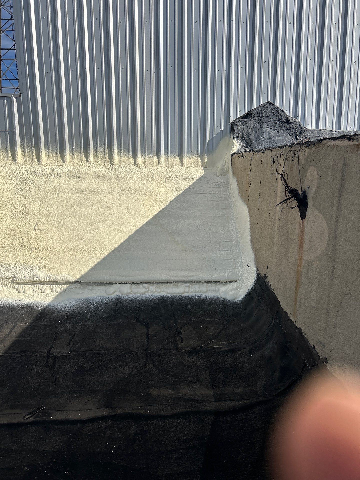 Downtown Gladewater Commercial Foam Roof Restoration – SPF + High-Tensile Acrylic by All Star Roofing LLC