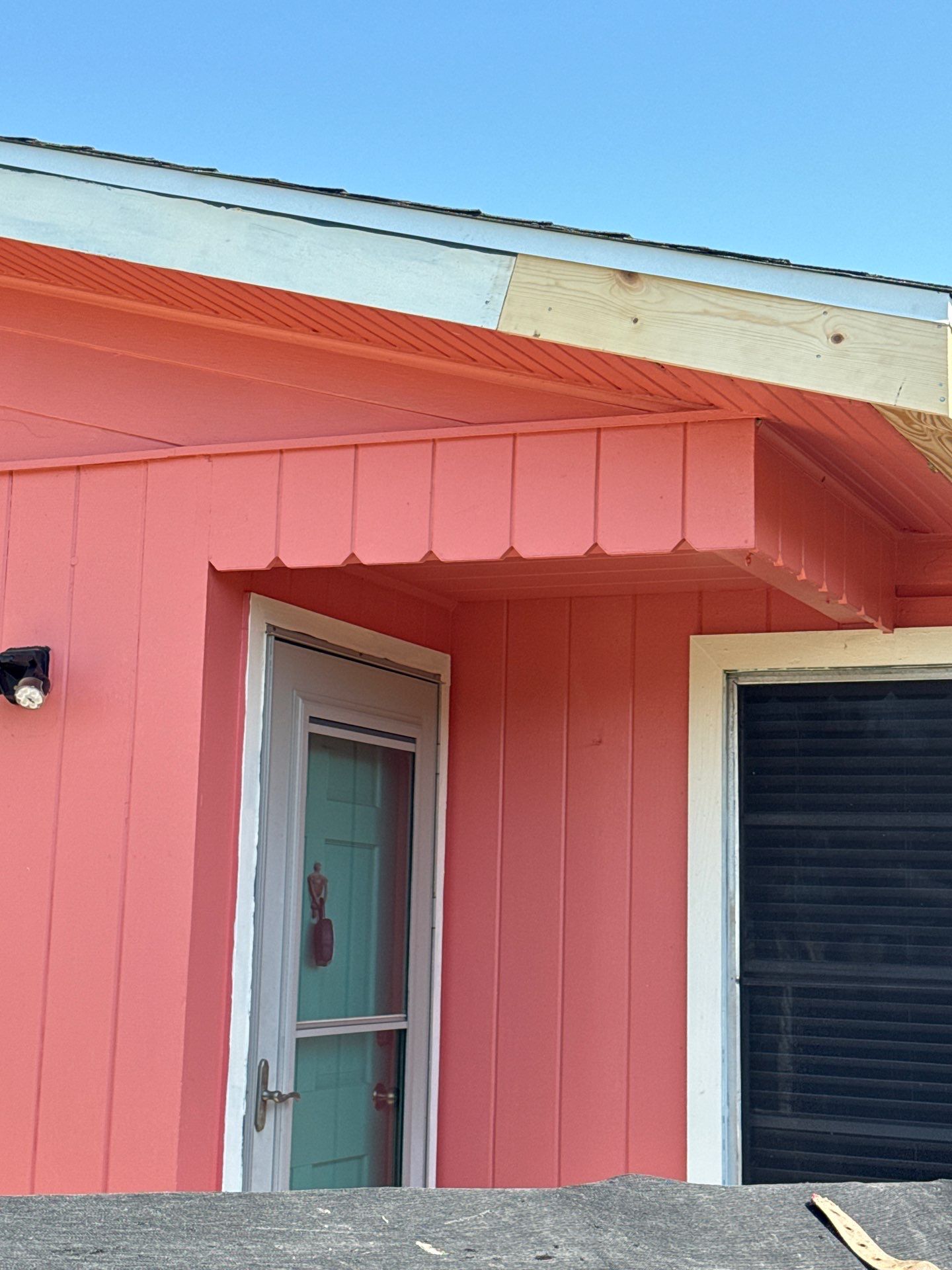 Perfectly Pink in Rockport Texas by Bayfront Roofing and Construction