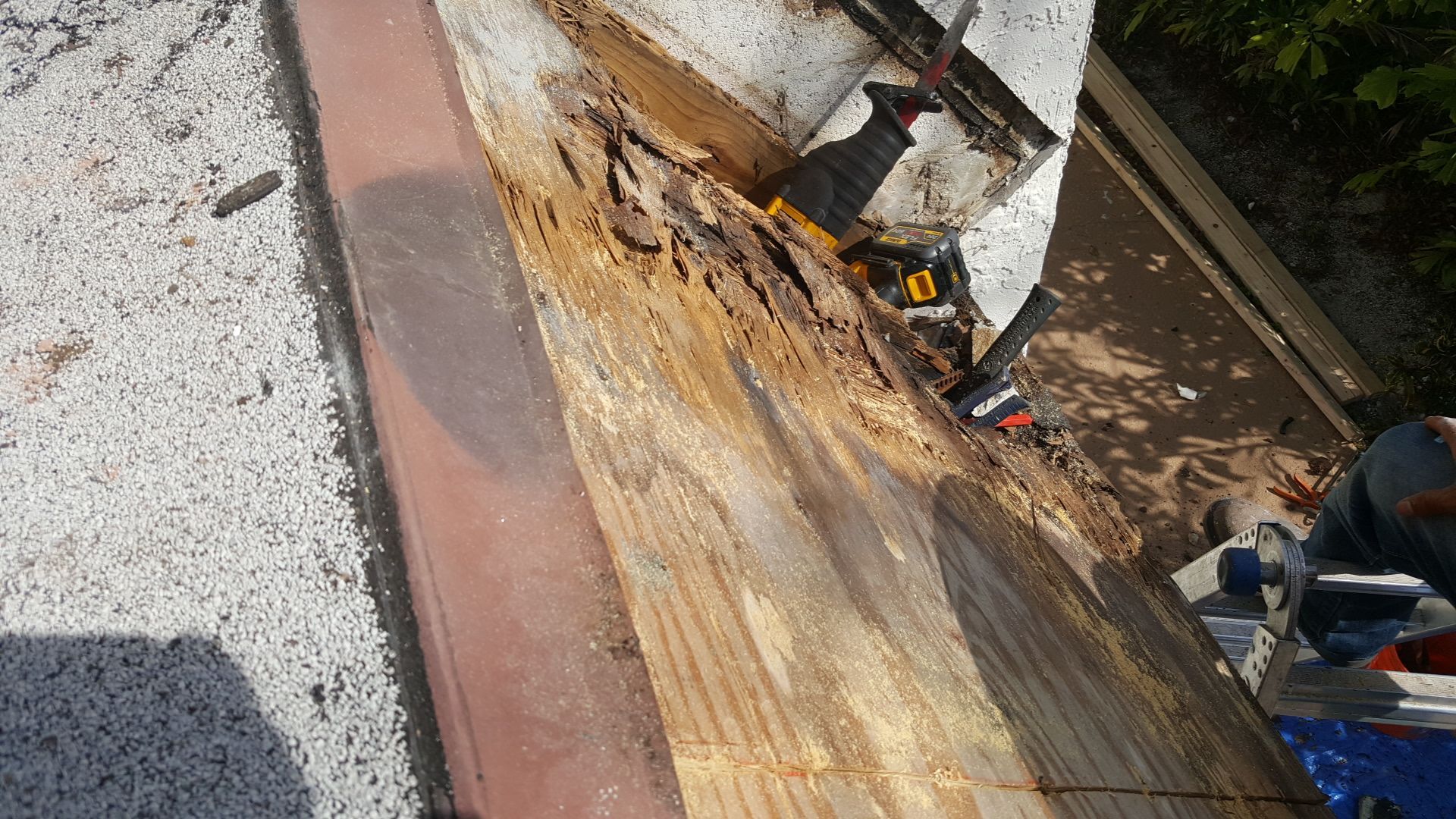 Flat Roof Repair using Certainteed Flintlastic SA Roofing System by Aastro Roofing