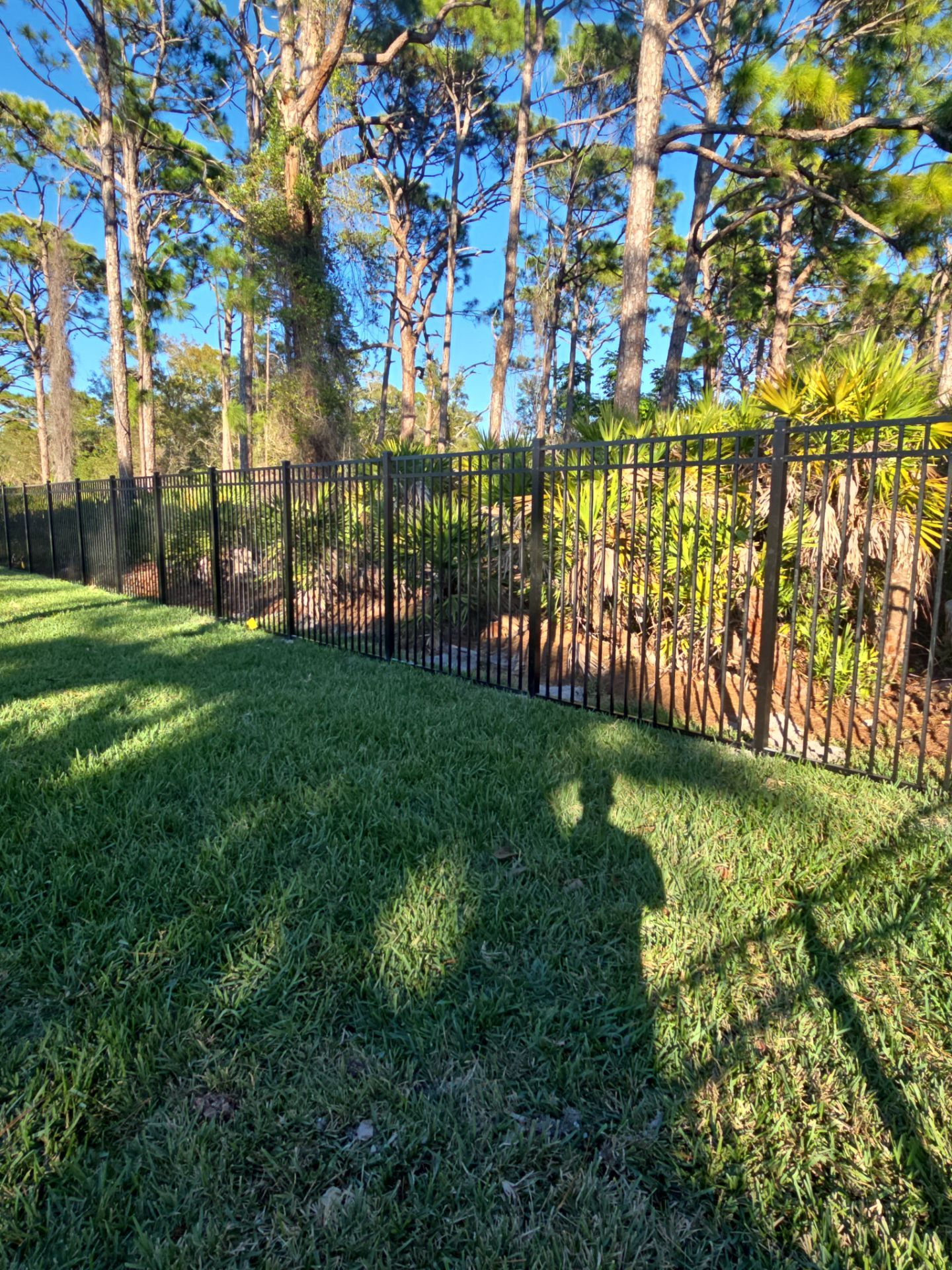 6' Commercial Aluminum Fence in Englewood by True Fence LLC