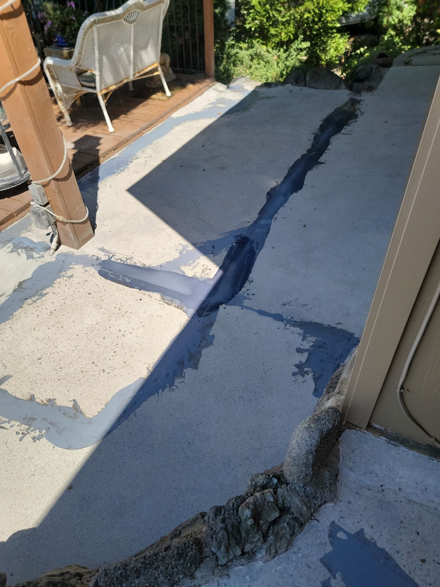 front porch using Penntek by MGP Coatings