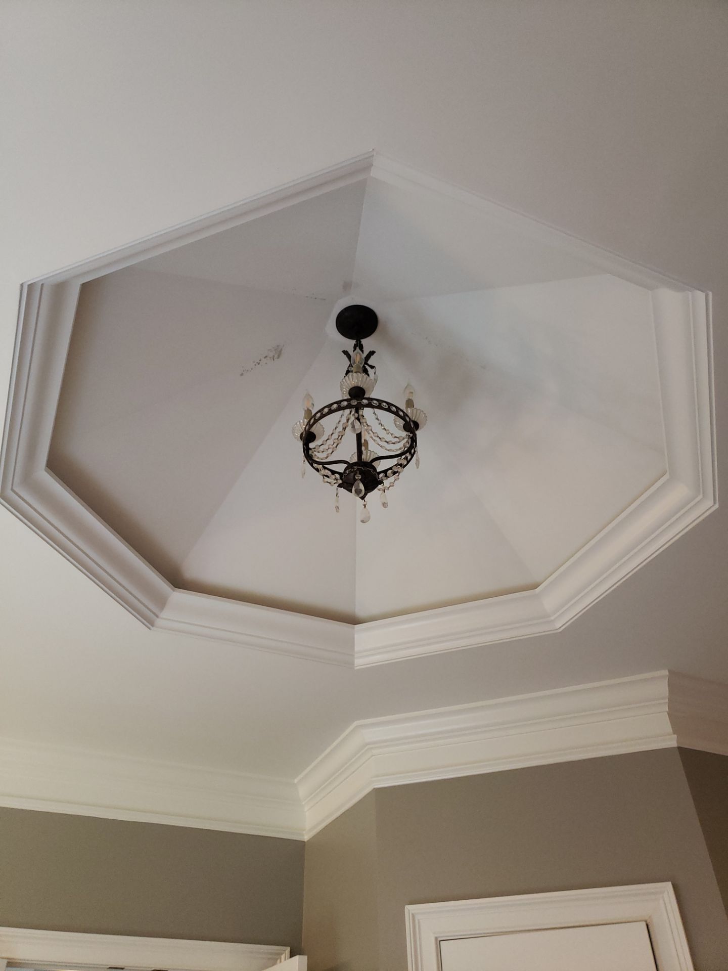 Bathroom Ceiling Transformation by A Step Above Handy LLC 