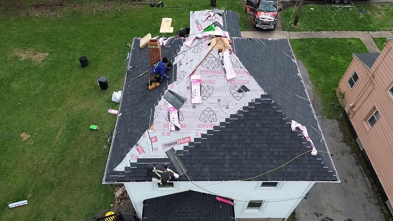 Roof replacement using owens corning roof system by Mike home improvements 