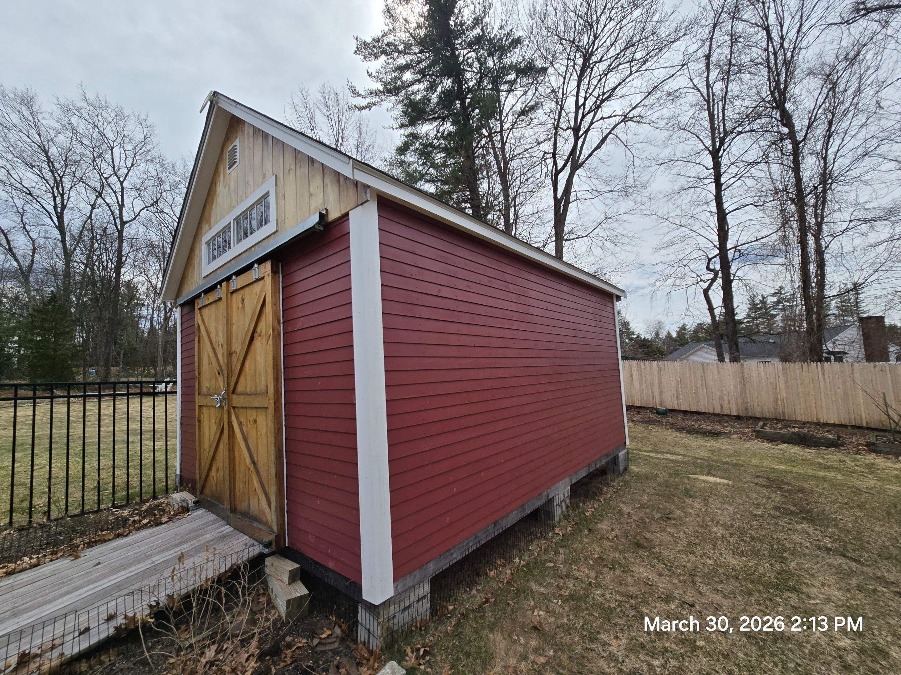 Full Exterior Painting for Bedford Farmhouse and Carriage House Garage by The Persnickety Painters