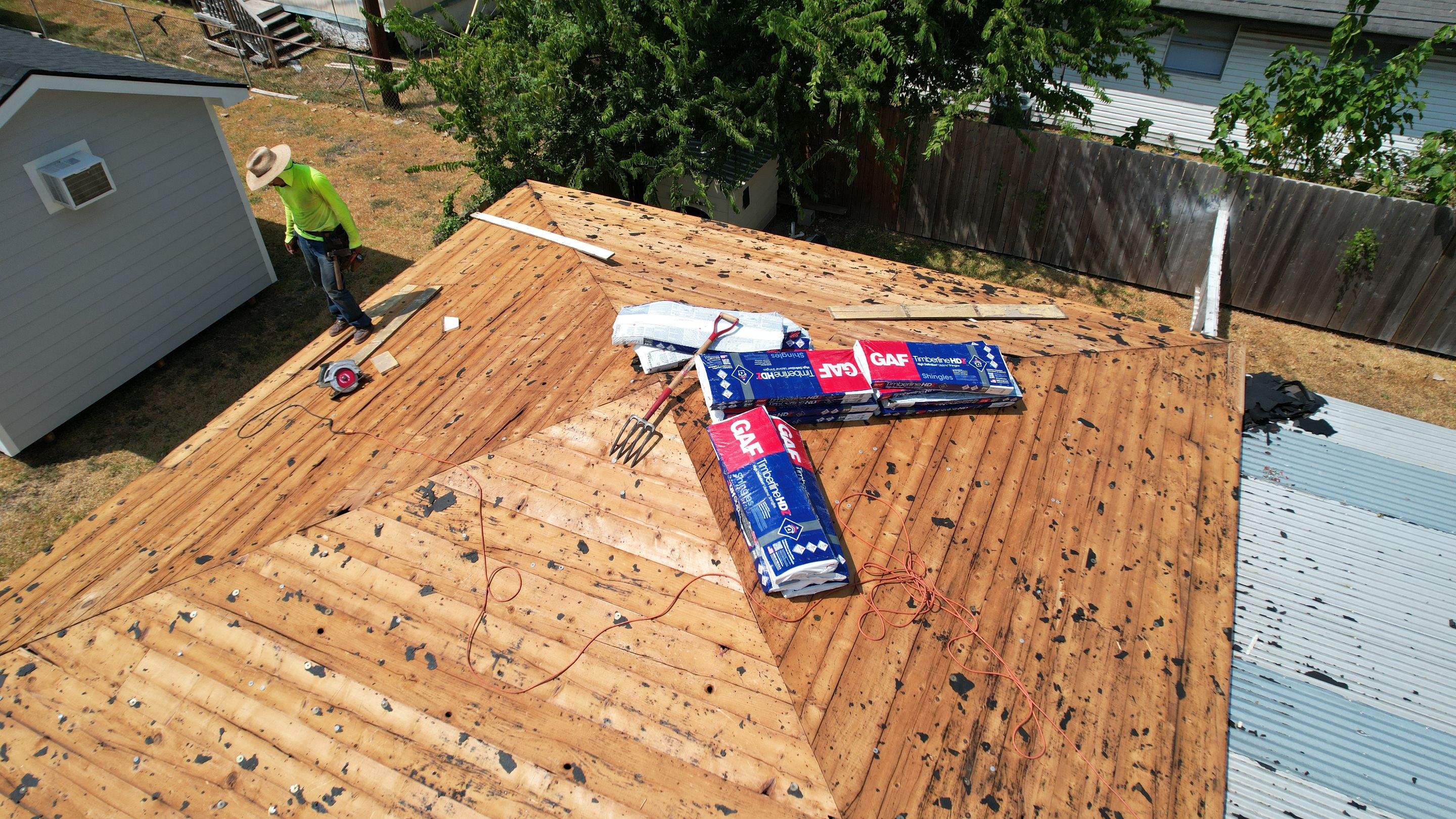Full Re-Deck & Shingle Roof Replacement — Houston, TX by PL Roofing & SB Roofing, LLC.