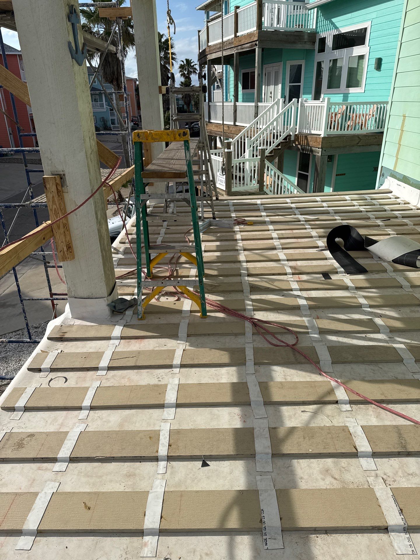 Walk Out Patio Cover by Bayfront Roofing and Construction