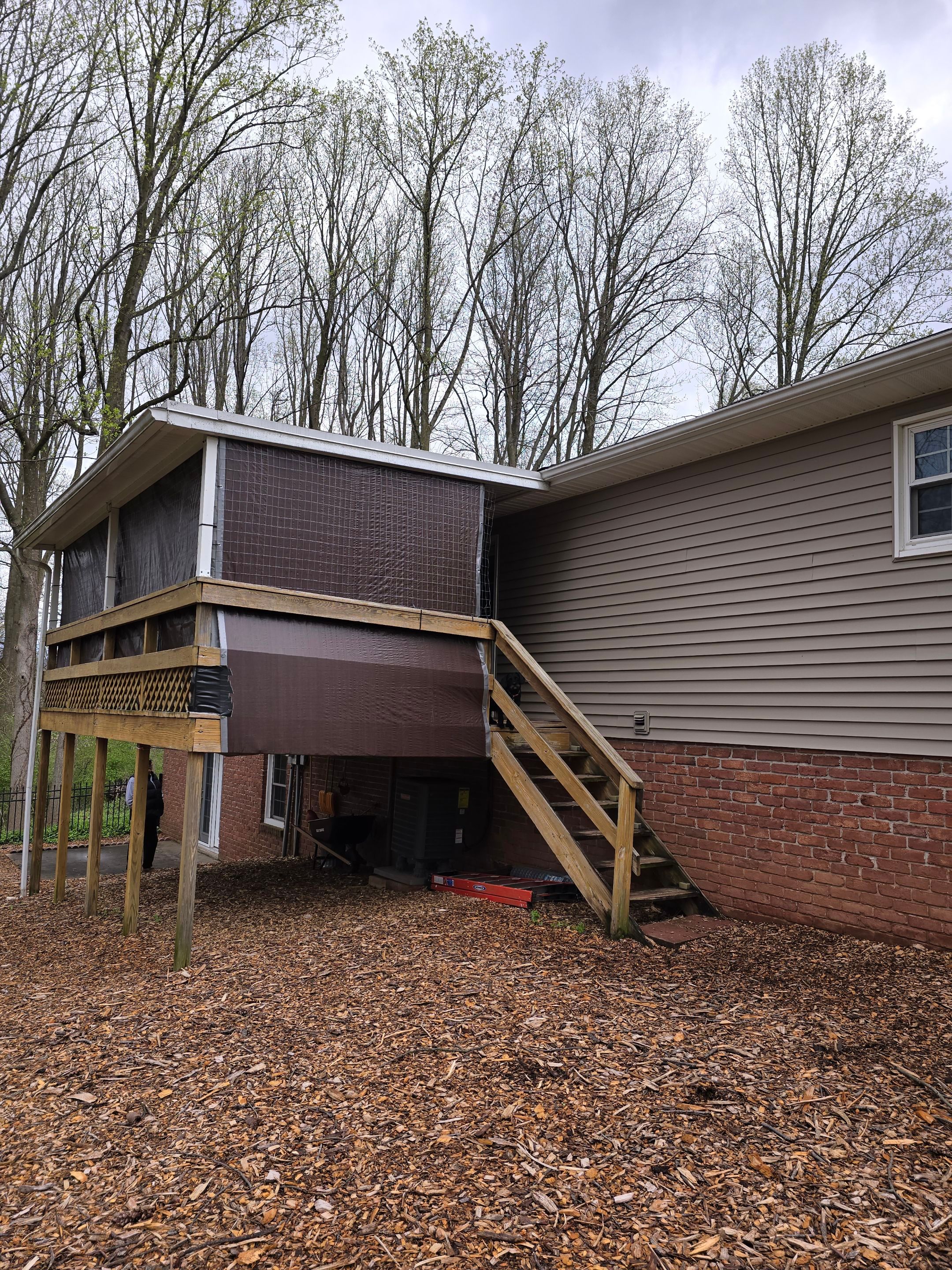 Sunroom addition and complete Exterior Remodel by Wyomissing Construction LLC